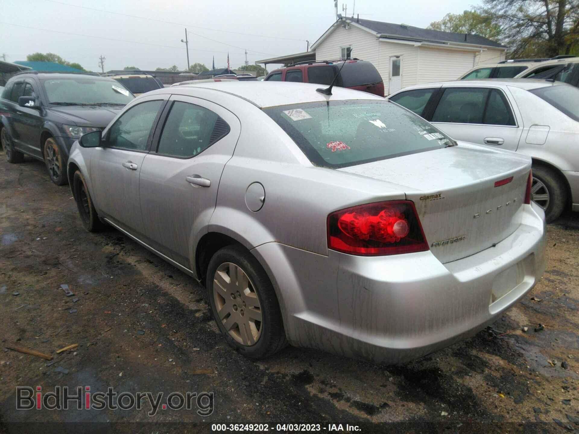 2011 DODGE AVENGER - VIN: 1B3BD4FB9BN517219 - Фото 3