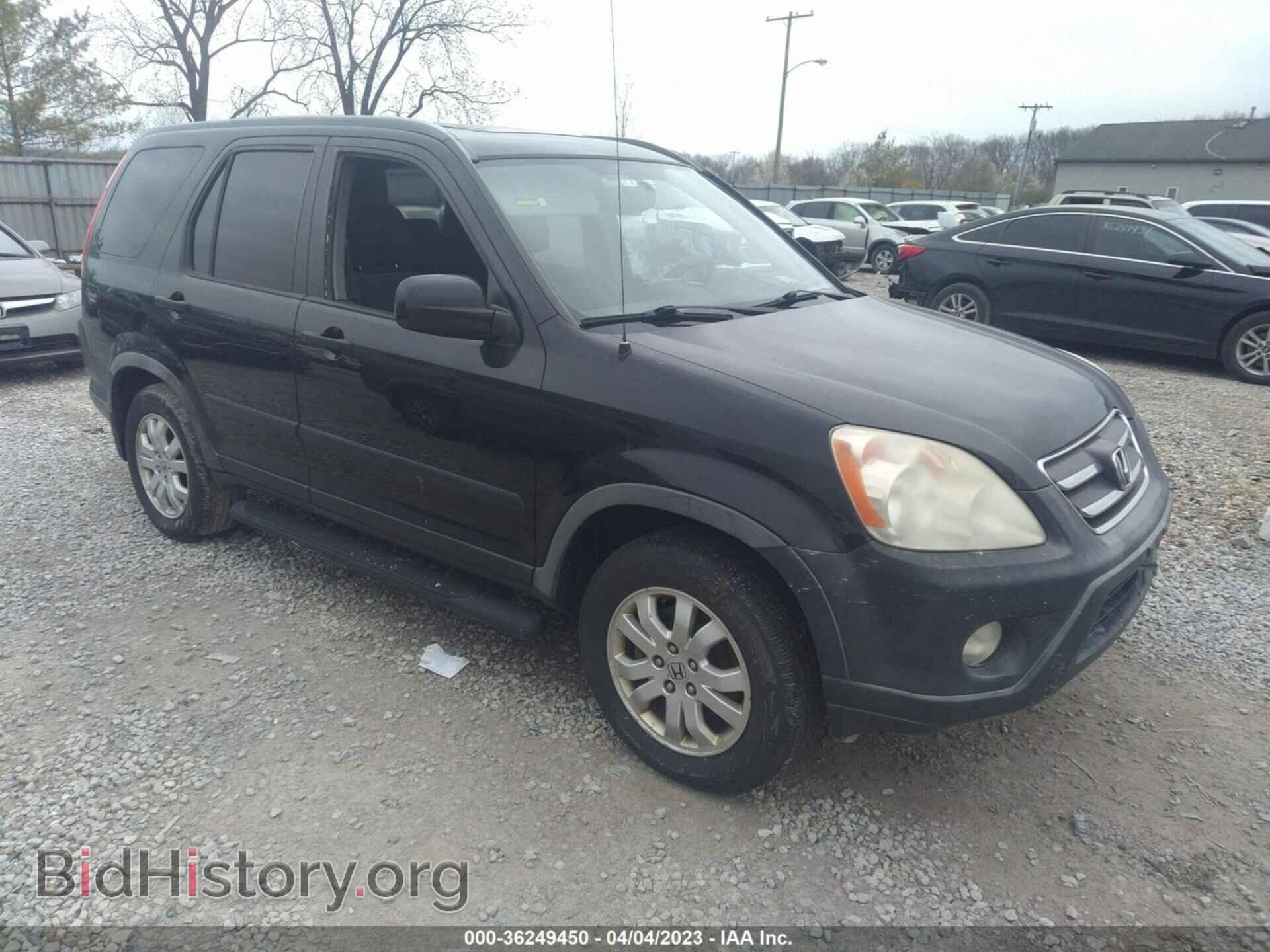 Photo JHLRD77896C036179 - HONDA CR-V 2006
