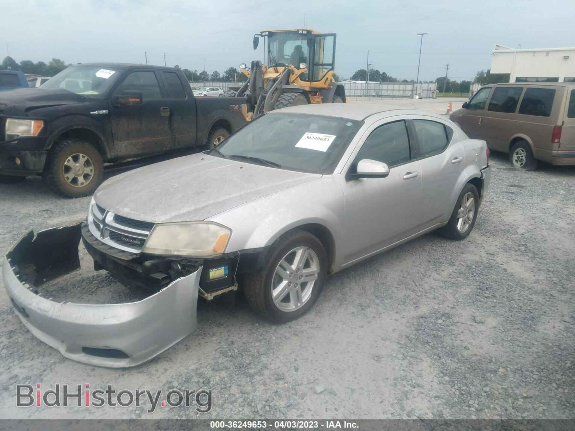 2011 DODGE AVENGER - VIN: 1B3BD1FBXBN536733 - Фото 2