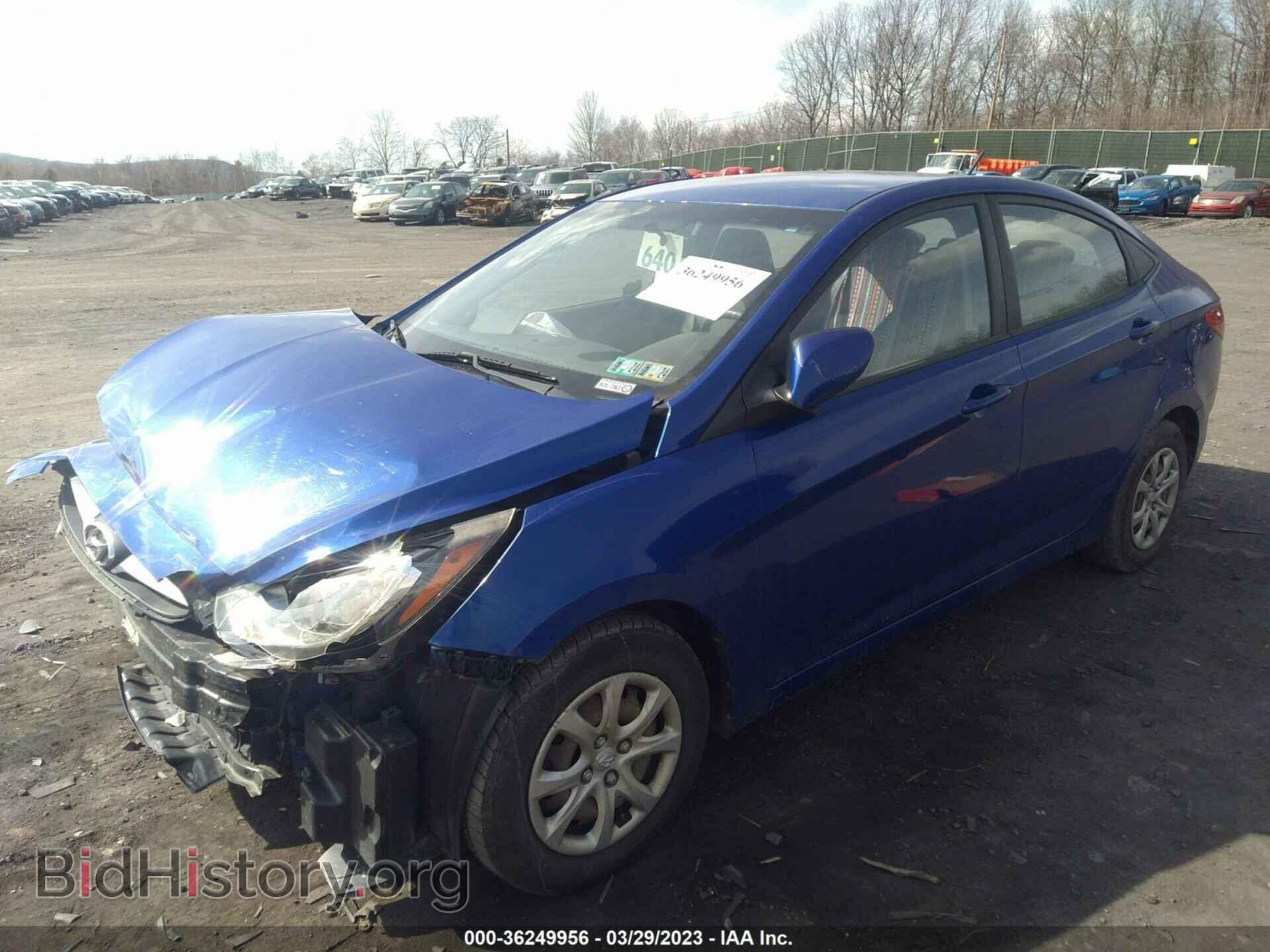 2012 HYUNDAI ACCENT - VIN: KMHCT4AE3CU180198 - Фото 2