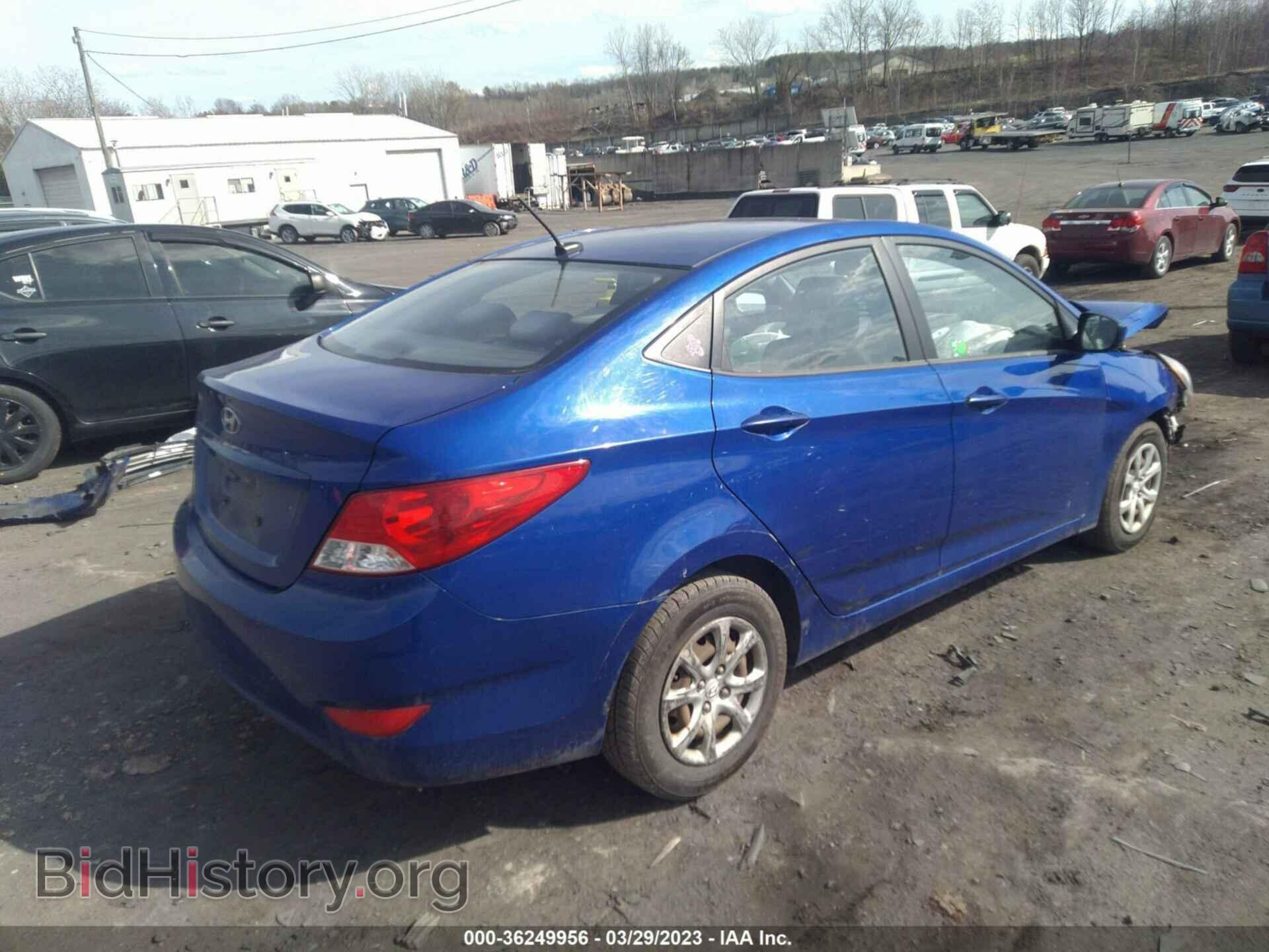 2012 HYUNDAI ACCENT - VIN: KMHCT4AE3CU180198 - Фото 4