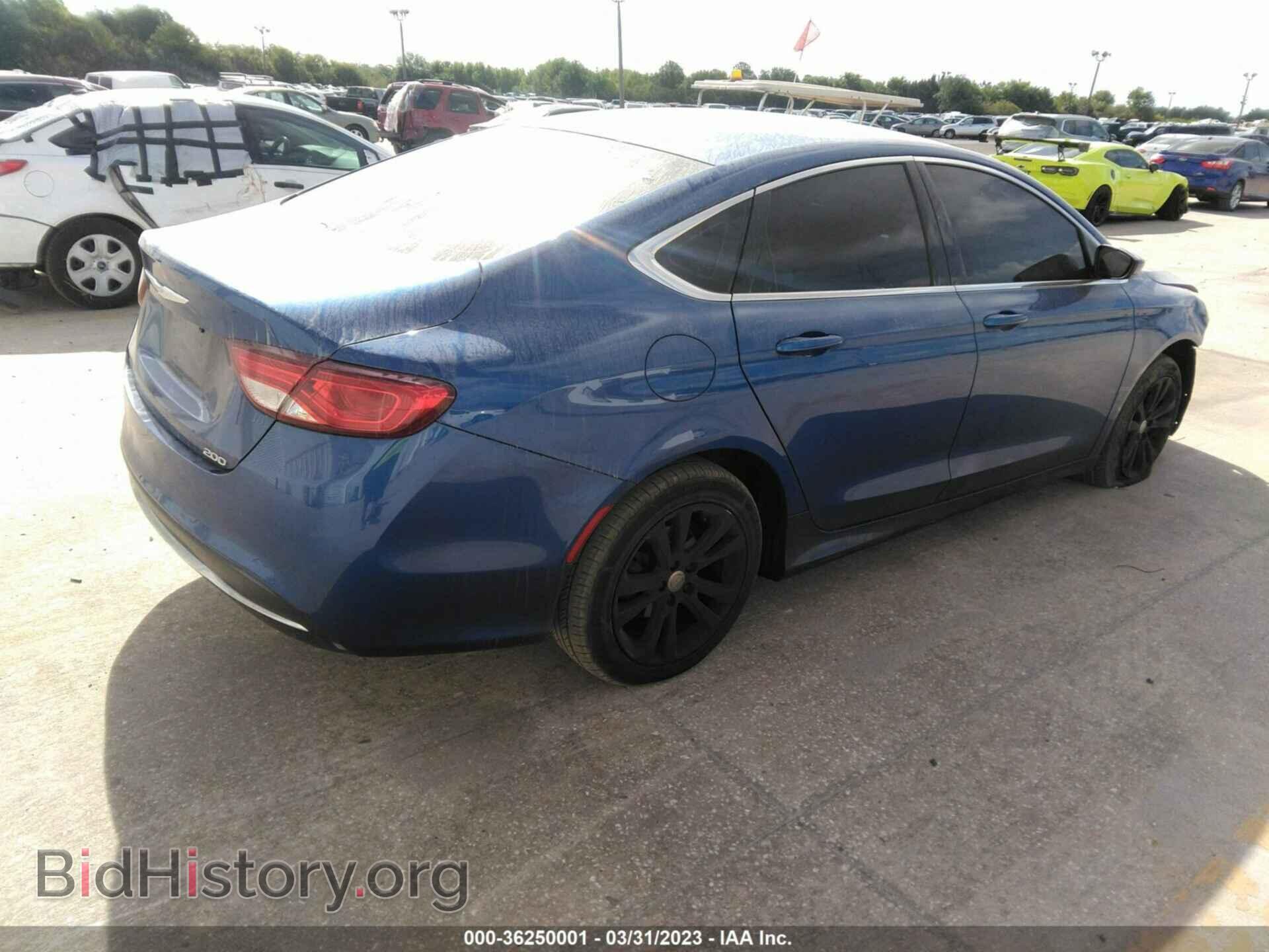 2015 CHRYSLER 200 - VIN: 1C3CCCAB9FN741706 - Фото 4