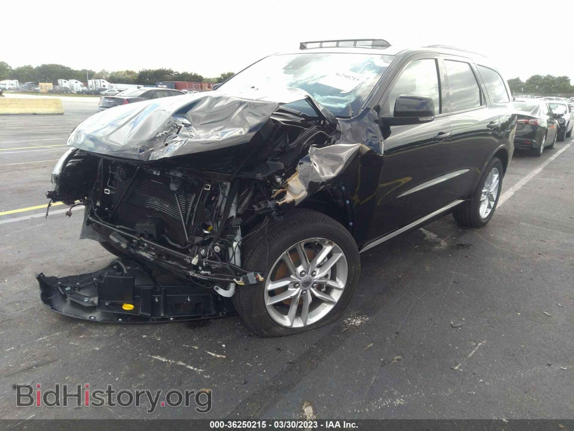 2023 DODGE DURANGO - VIN: 1C4RDJDG8PC572743 - Фото 2