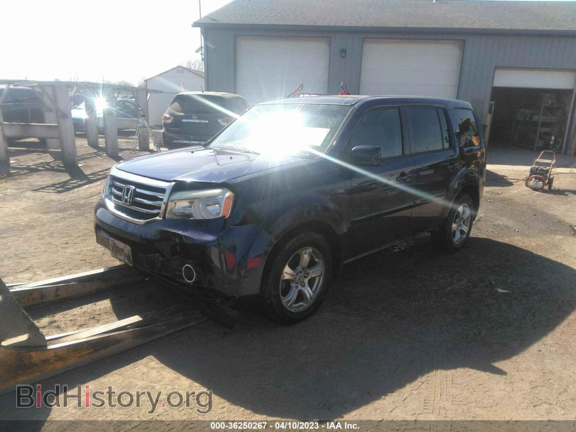2013 HONDA PILOT - VIN: 5FNYF4H52DB052357 - Фото 2