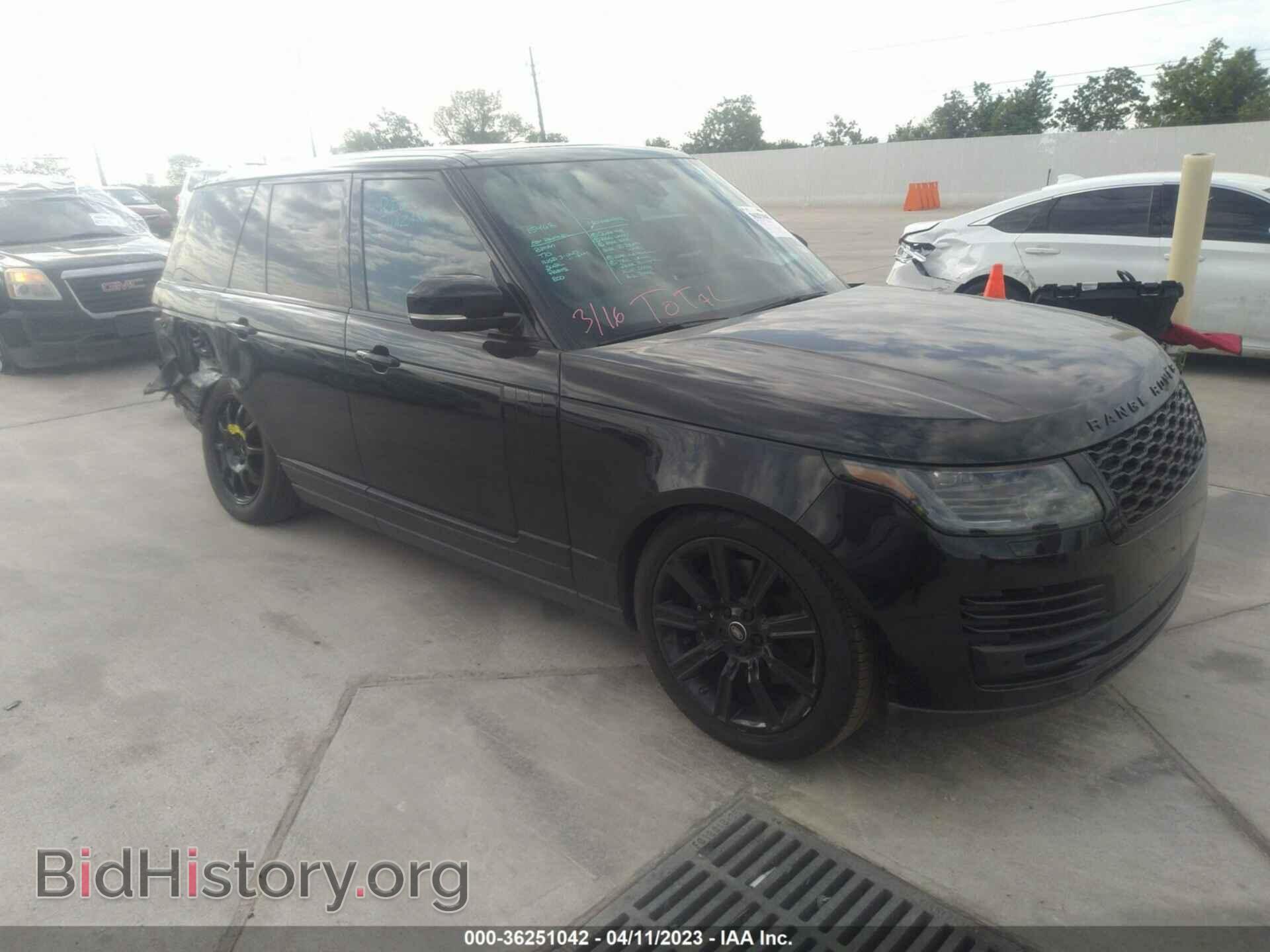 Photo SALGS2RU1LA587777 - LAND ROVER RANGE ROVER 2020