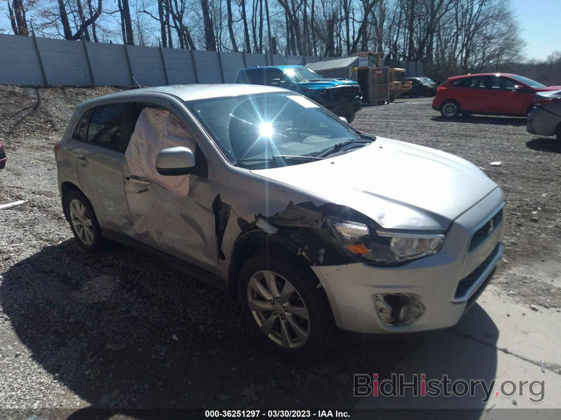 Photo 4A4AR3AU1FE052657 - MITSUBISHI OUTLANDER SPORT 2015