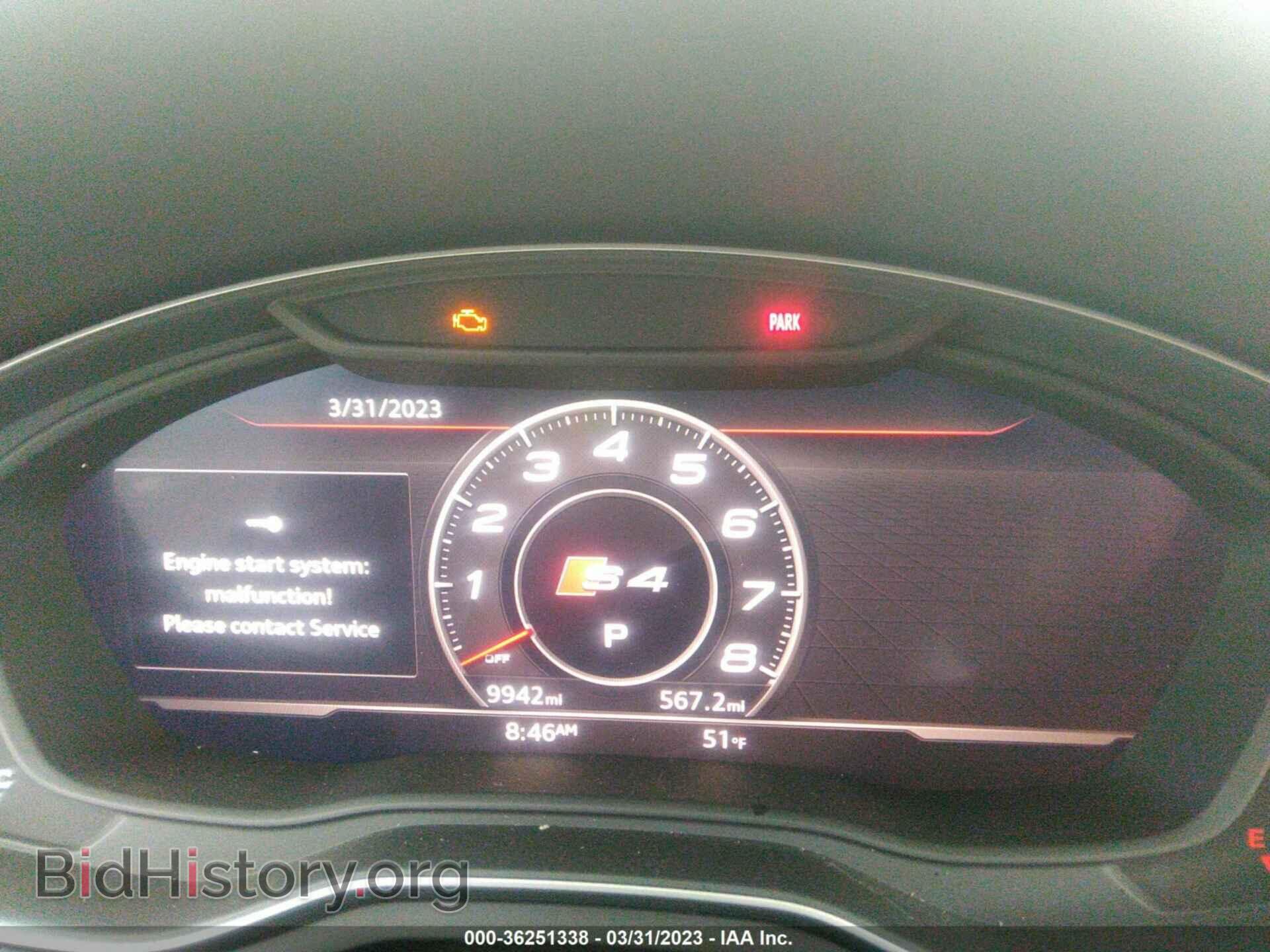 2019 AUDI S4 - VIN: WAUB4AF42KA107235 - Фото 7