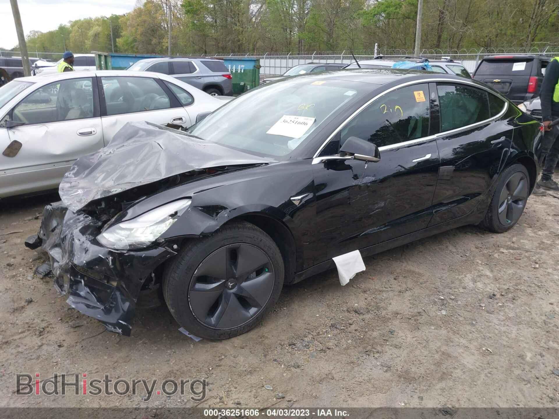 2019 TESLA MODEL 3 - VIN: 5YJ3E1EA6KF410599 - Фото 2