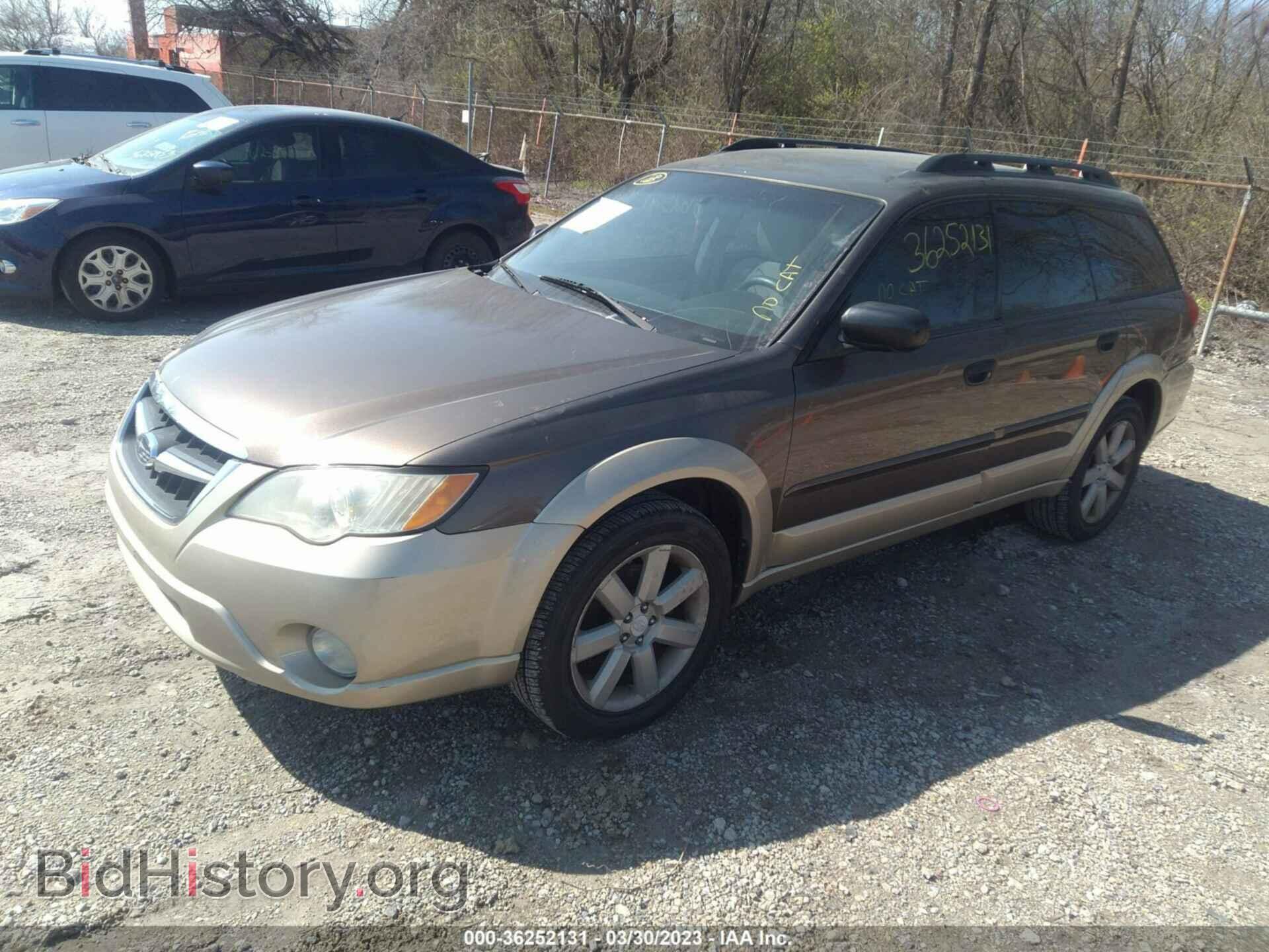 2008 SUBARU OUTBACK - VIN: 4S4BP61C587304584 - Фото 2