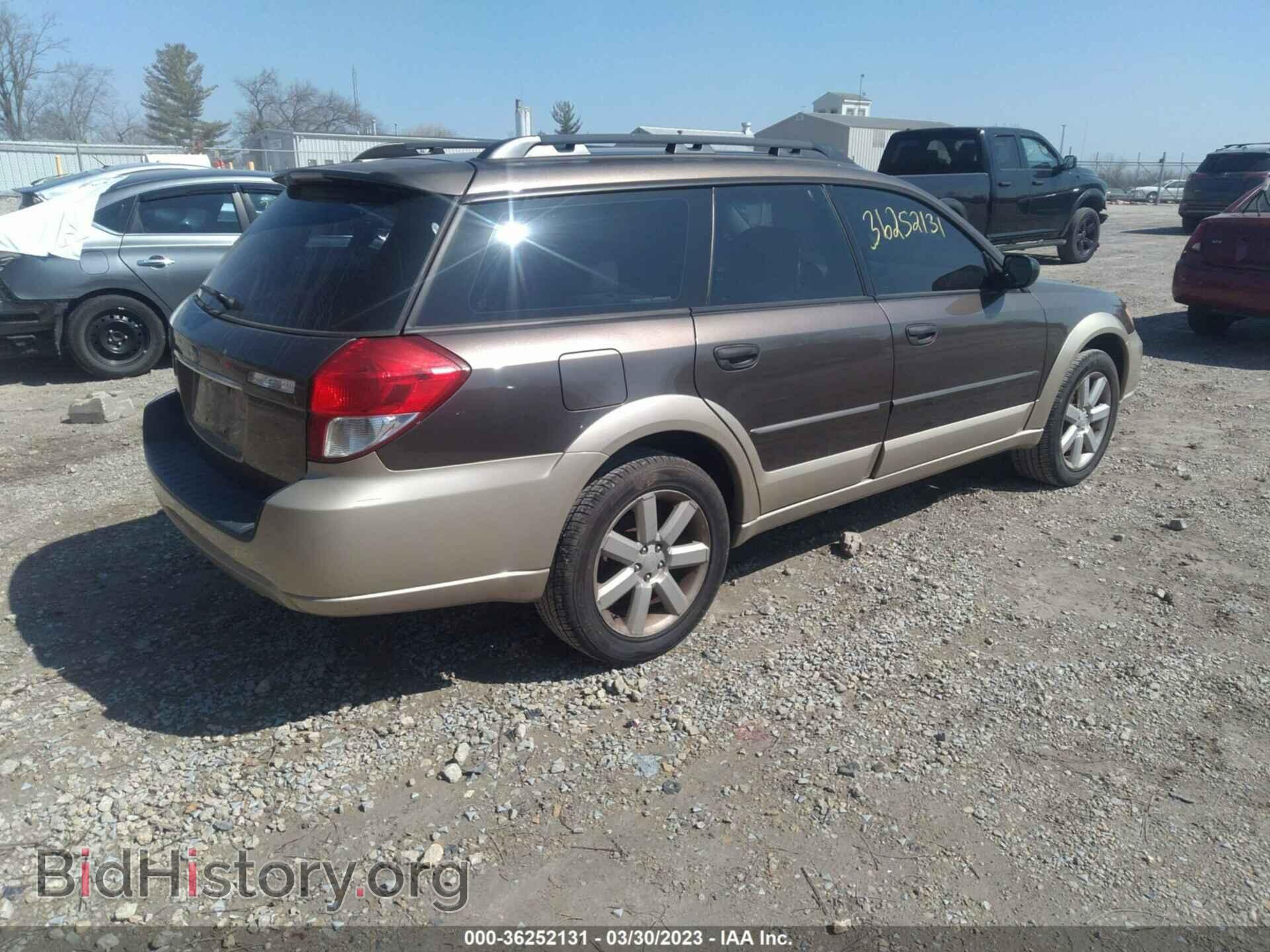 2008 SUBARU OUTBACK - VIN: 4S4BP61C587304584 - Фото 4