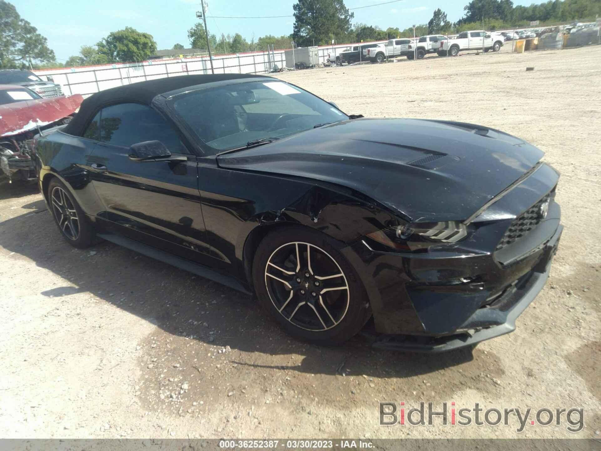 Photo 1FATP8UH3J5168006 - FORD MUSTANG 2018