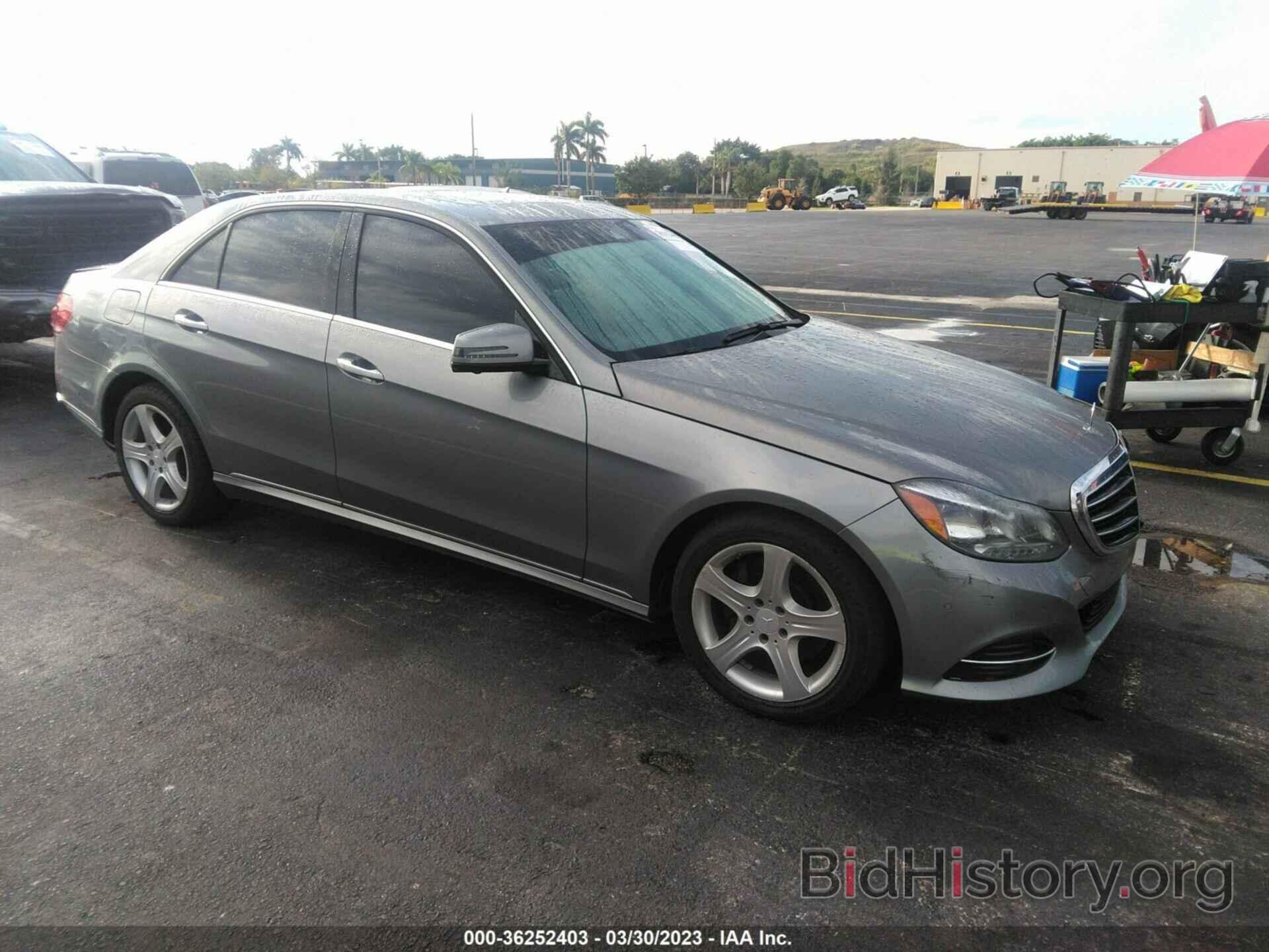 Photo WDDHF5KB3FB113974 - MERCEDES-BENZ E-CLASS 2015