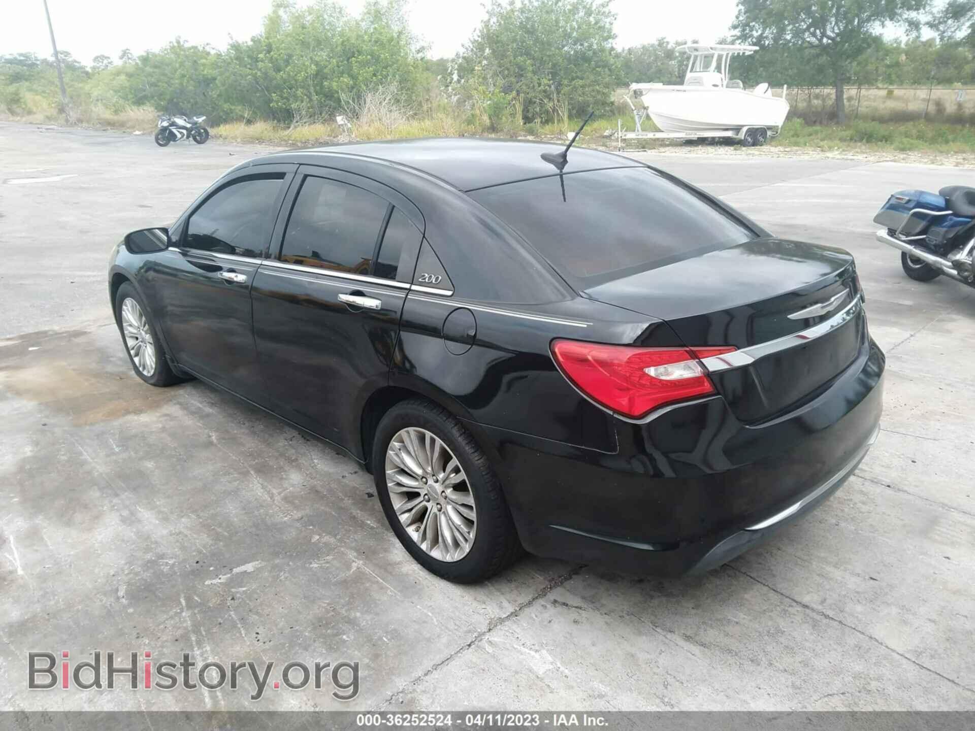 2012 CHRYSLER 200 - VIN: 1C3CCBCG6CN184865 - Фото 3