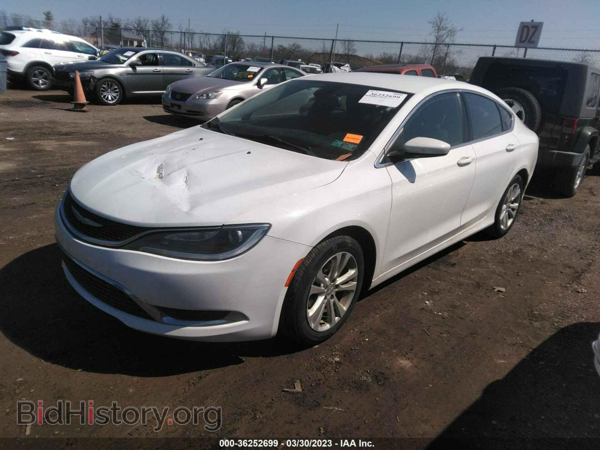 2016 CHRYSLER 200 - VIN: 1C3CCCAB2GN101189 - Фото 2