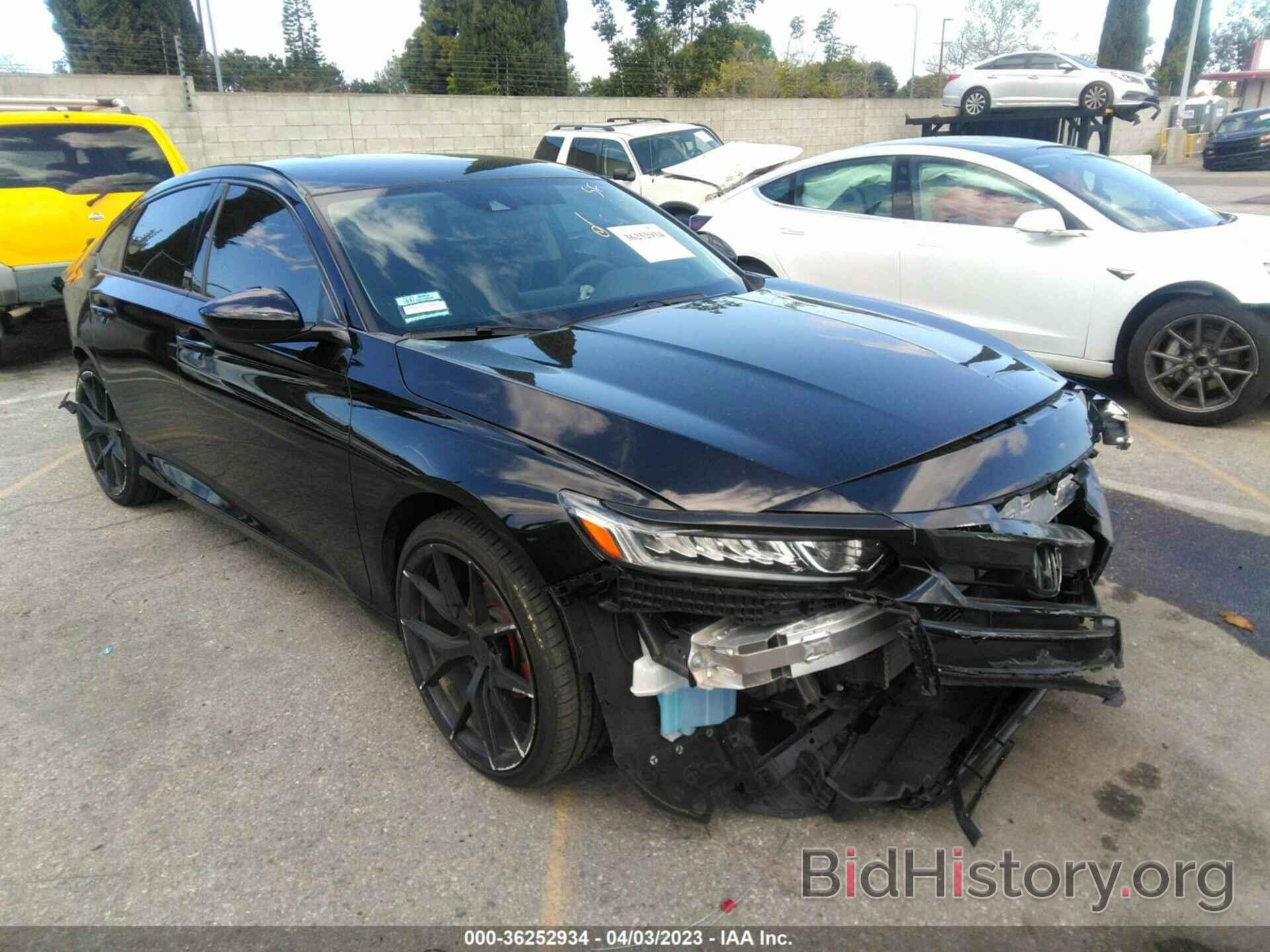 Photo 1HGCV1F10NA008994 - HONDA ACCORD SEDAN 2022