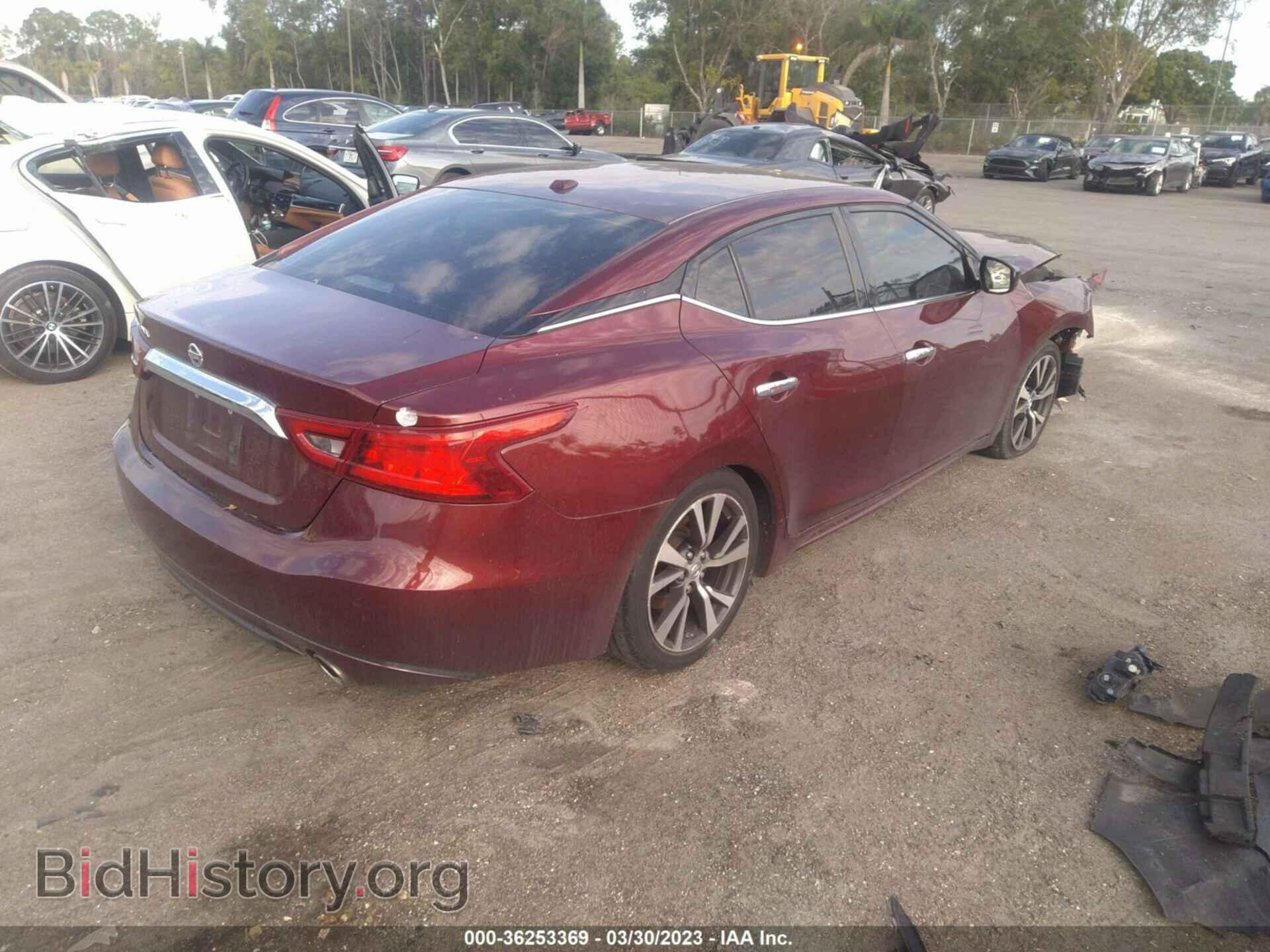 2016 NISSAN MAXIMA - VIN: 1N4AA6AP1GC430781 - Фото 4