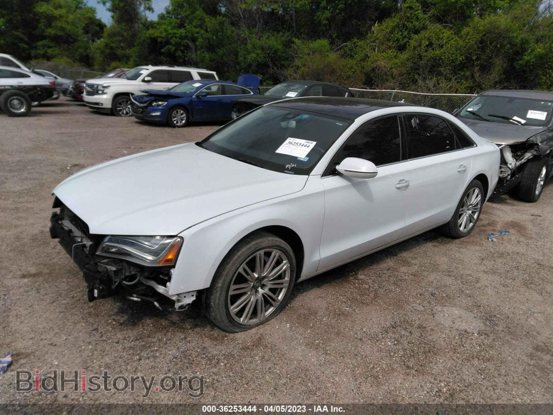 2012 AUDI A8 L - VIN: WAURVAFD1CN028578 - Фото 2