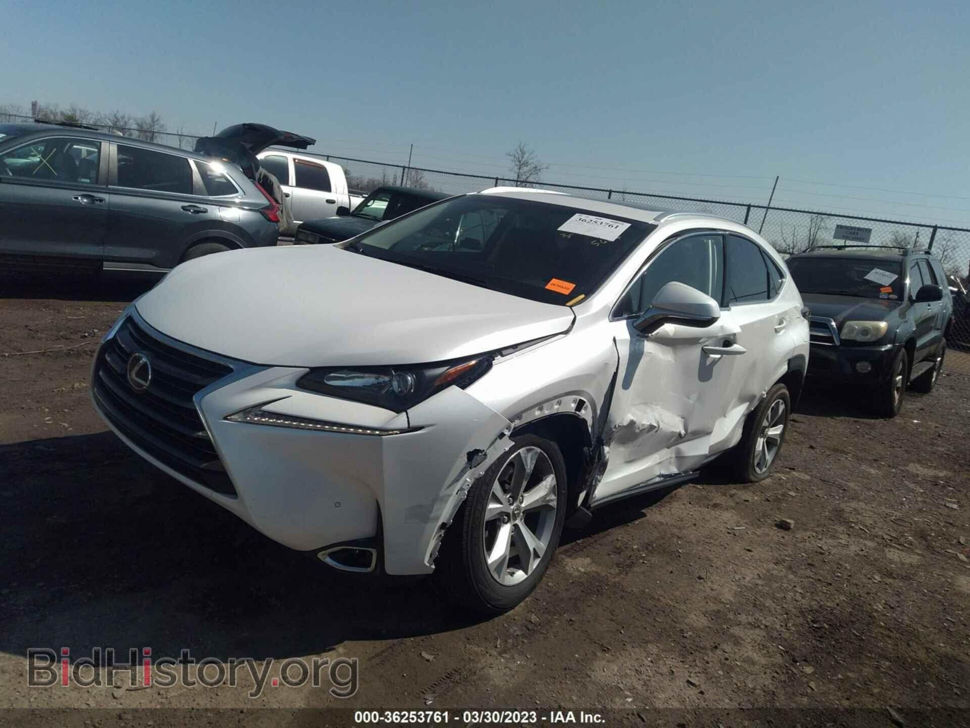 2017 LEXUS NX - VIN: JTJBARBZ4H2125604 - Фото 2