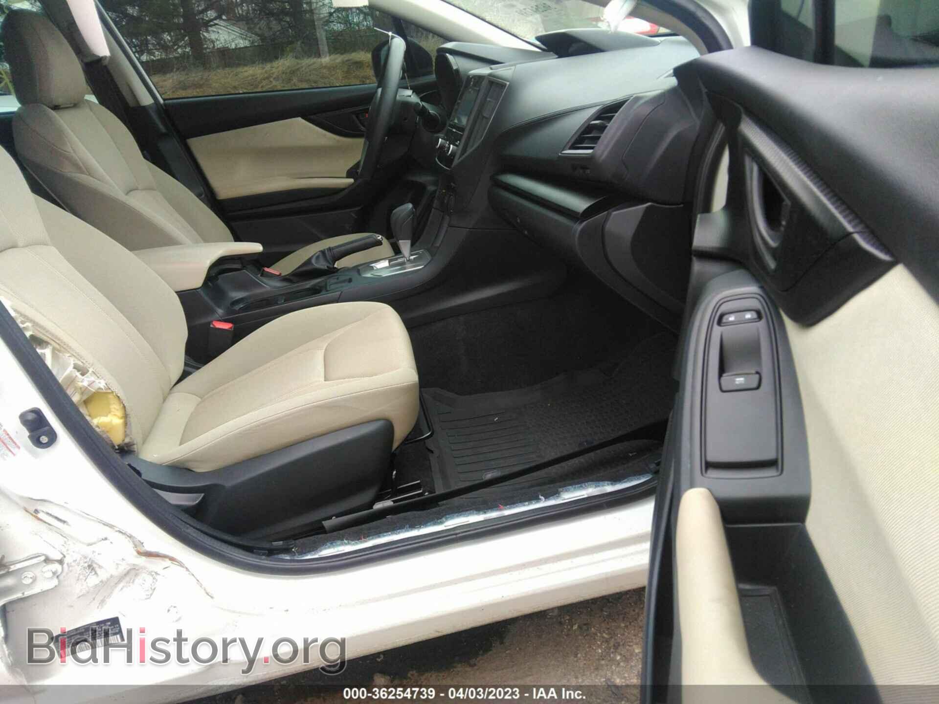 2019 SUBARU IMPREZA - VIN: 4S3GTAA63K3761539 - Фото 5