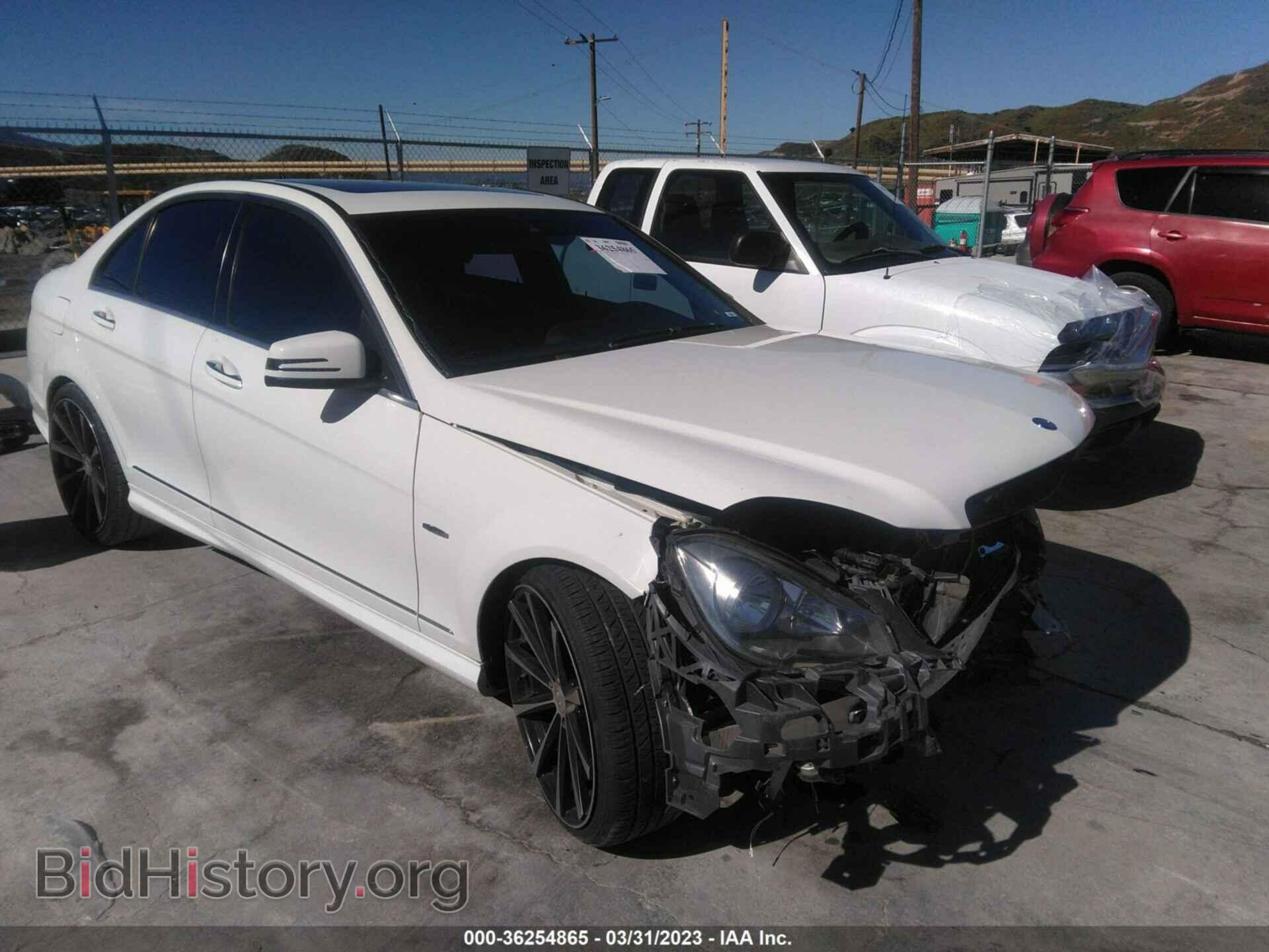 Фотография WDDGF4HB3CA630058 - MERCEDES-BENZ C-CLASS 2012