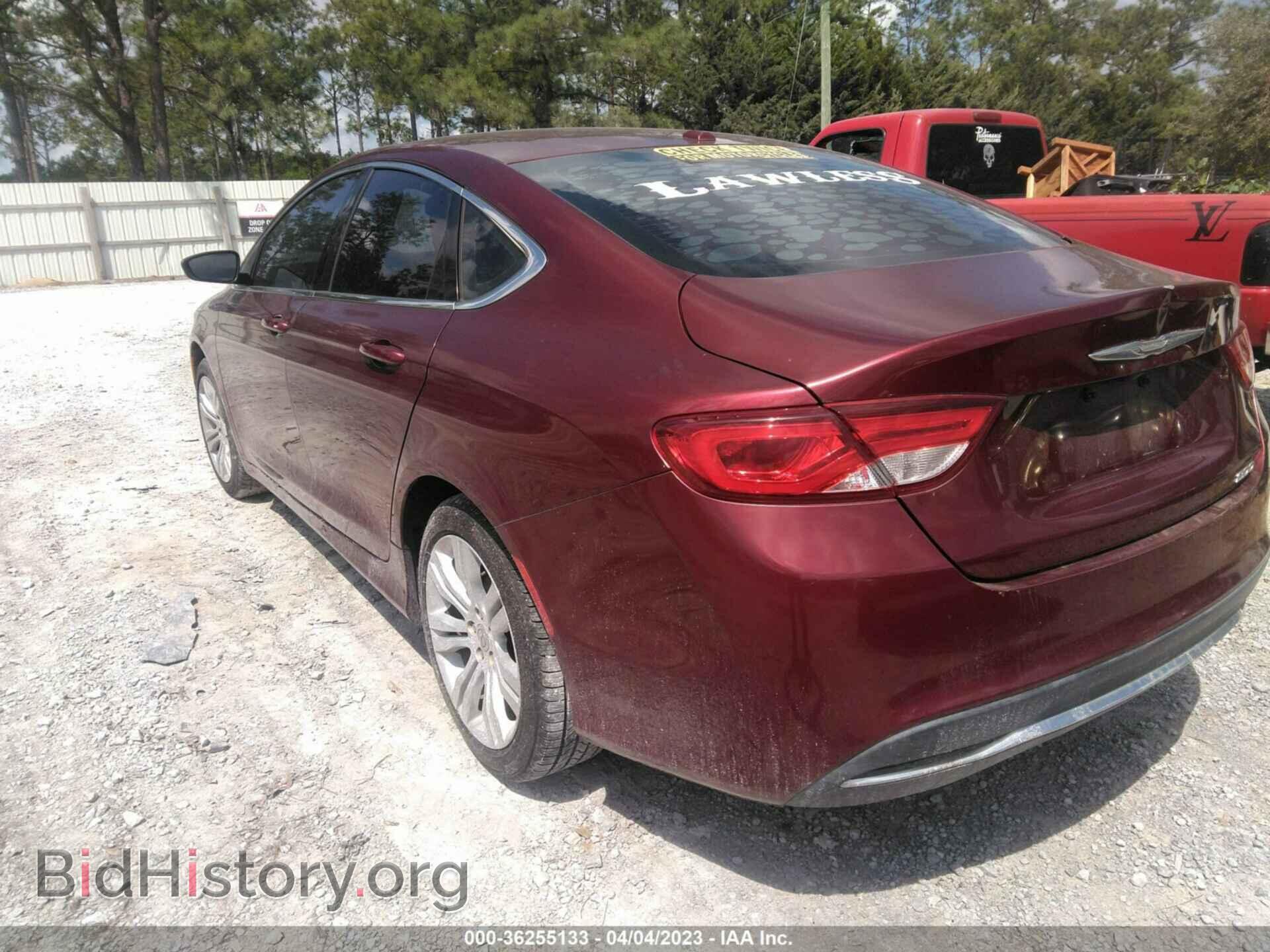 2015 CHRYSLER 200 - VIN: 1C3CCCAB2FN647408 - Фото 3