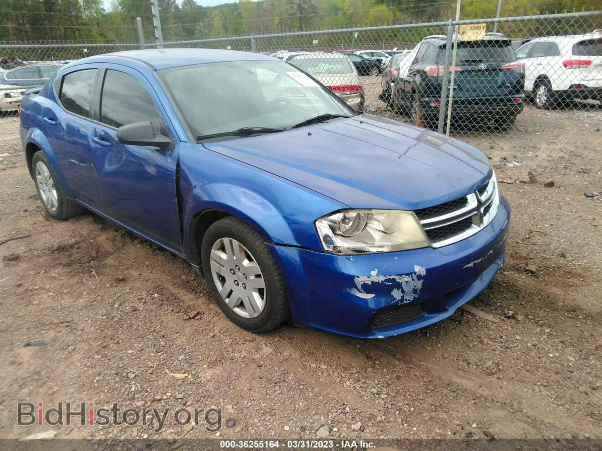 Photo 1C3CDZABXCN275389 - DODGE AVENGER 2012