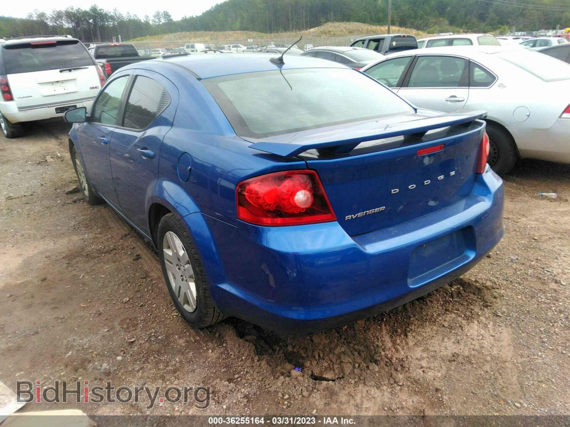2012 DODGE AVENGER - VIN: 1C3CDZABXCN275389 - Фото 3