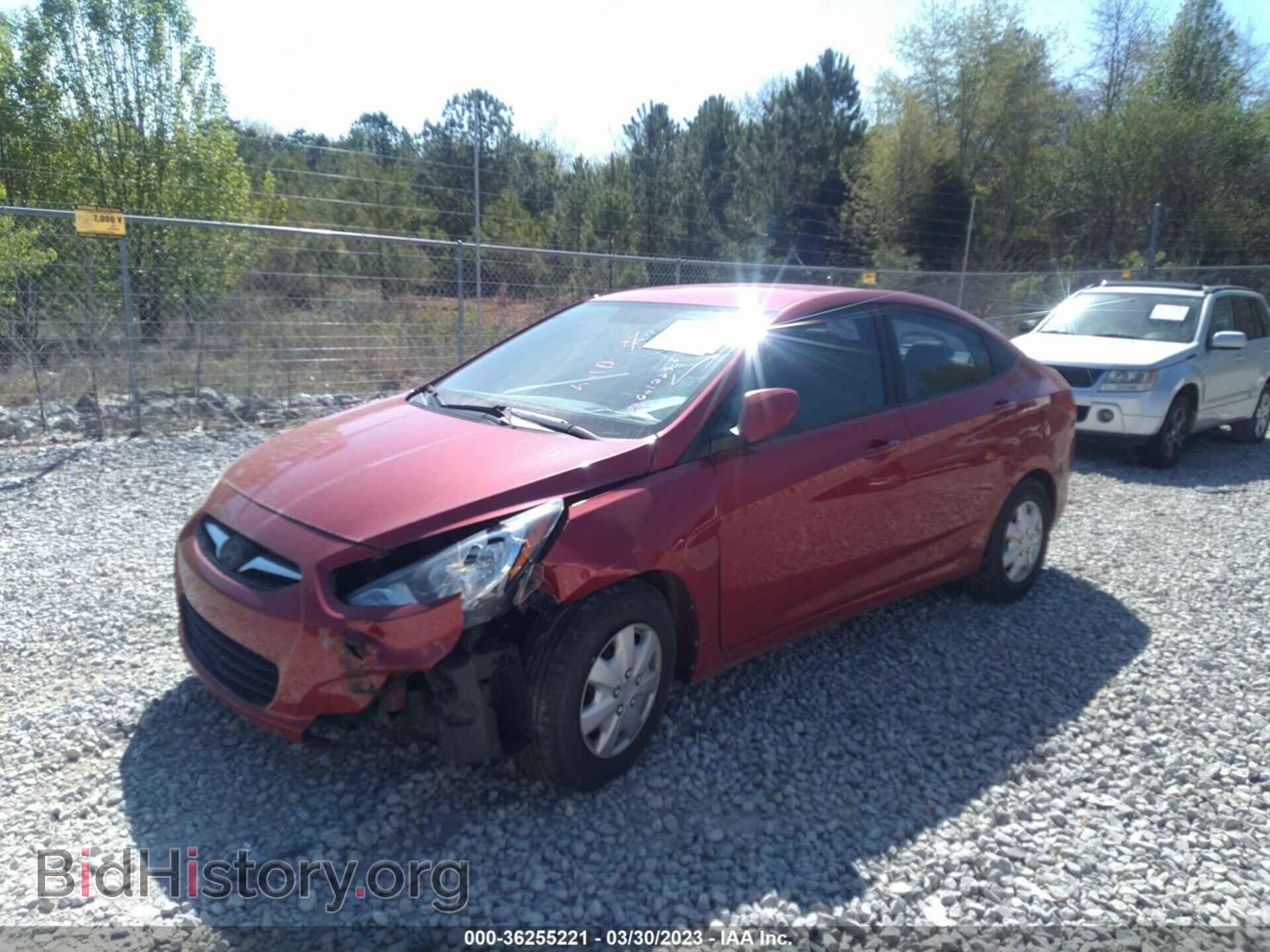 2012 HYUNDAI ACCENT - VIN: KMHCT4AE3CU168570 - Фото 2