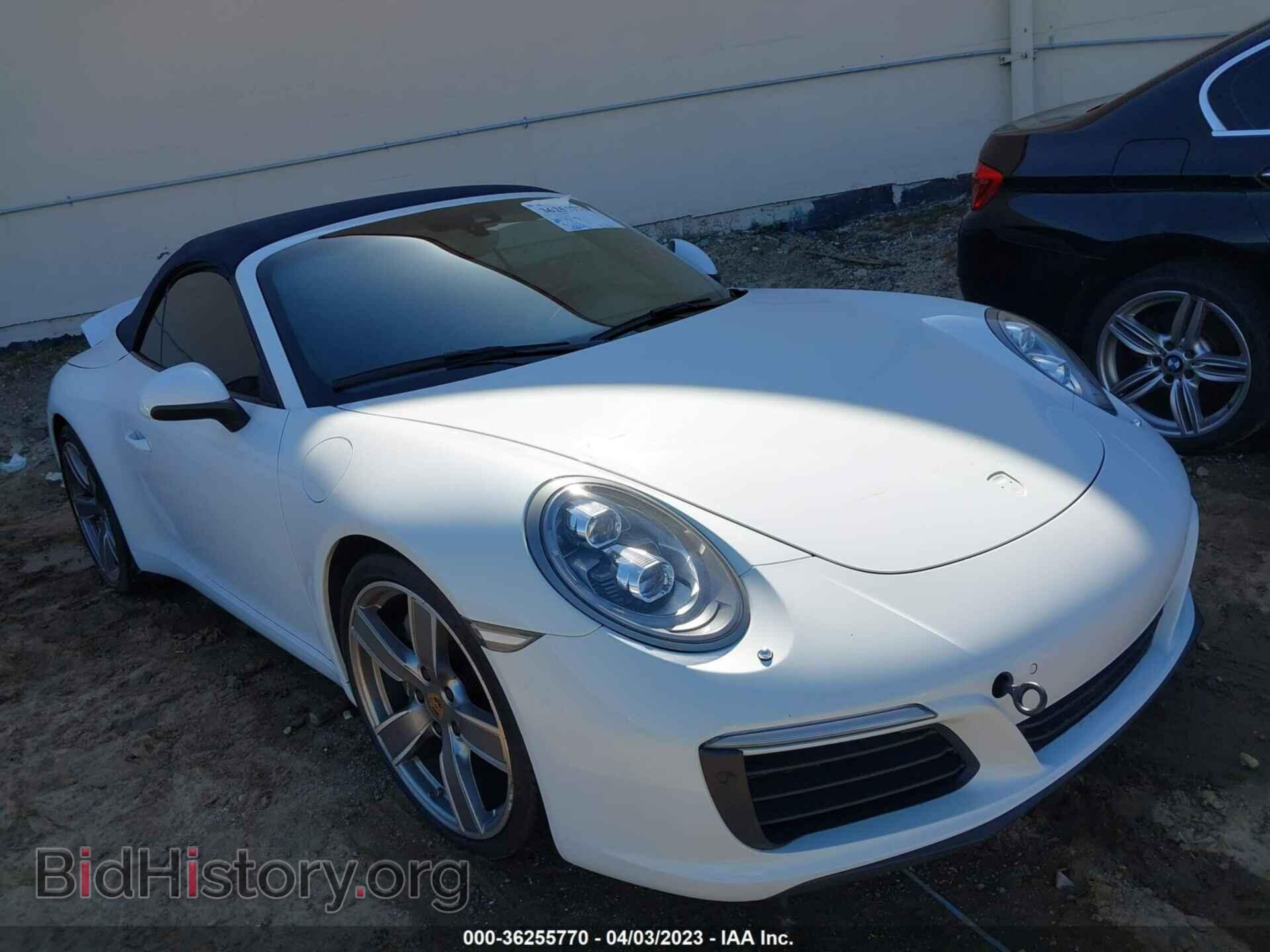 Фотография WP0CA2A96HS141190 - PORSCHE 911 2017