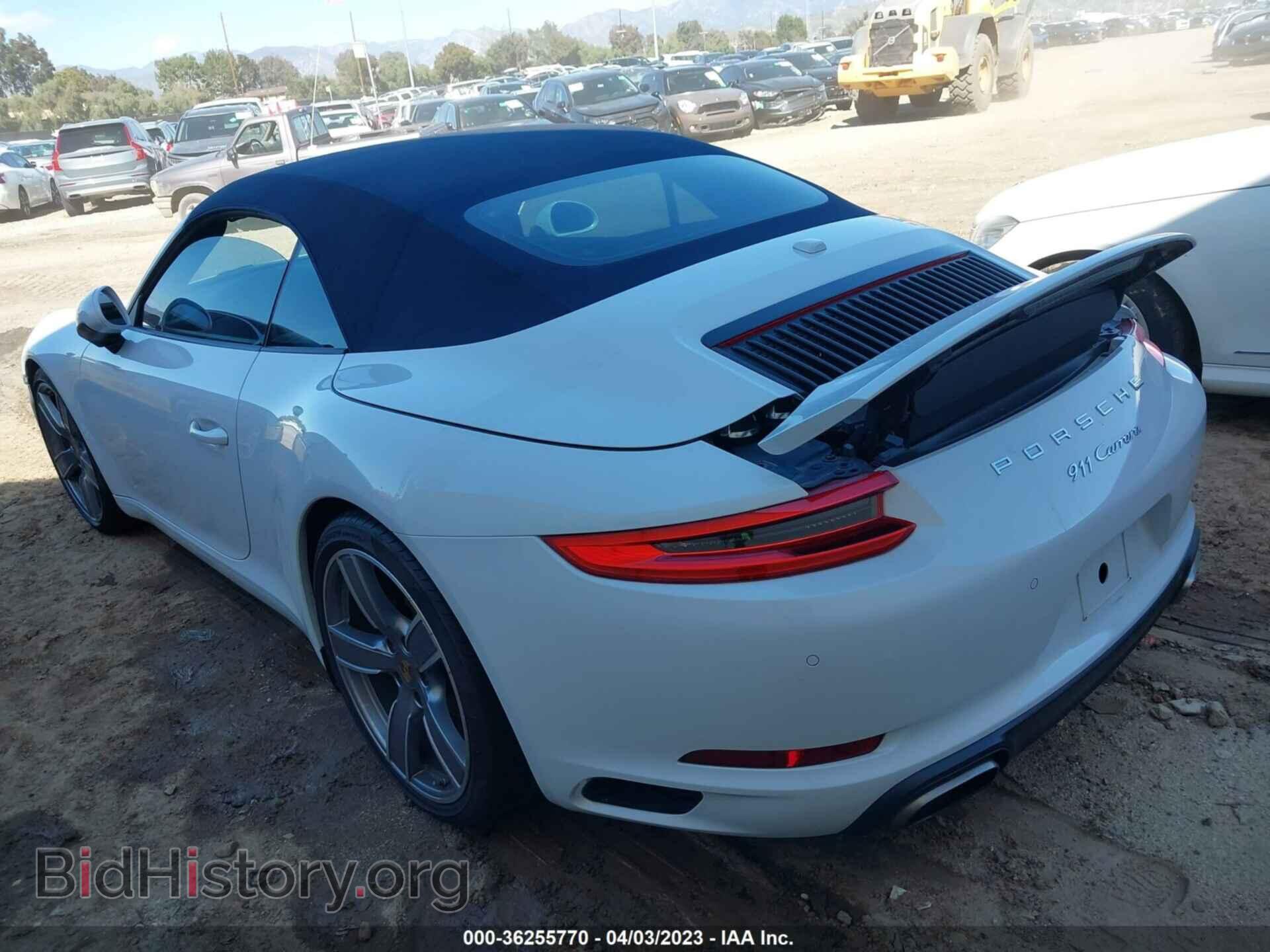 2017 PORSCHE 911 - VIN: WP0CA2A96HS141190 - Фото 3
