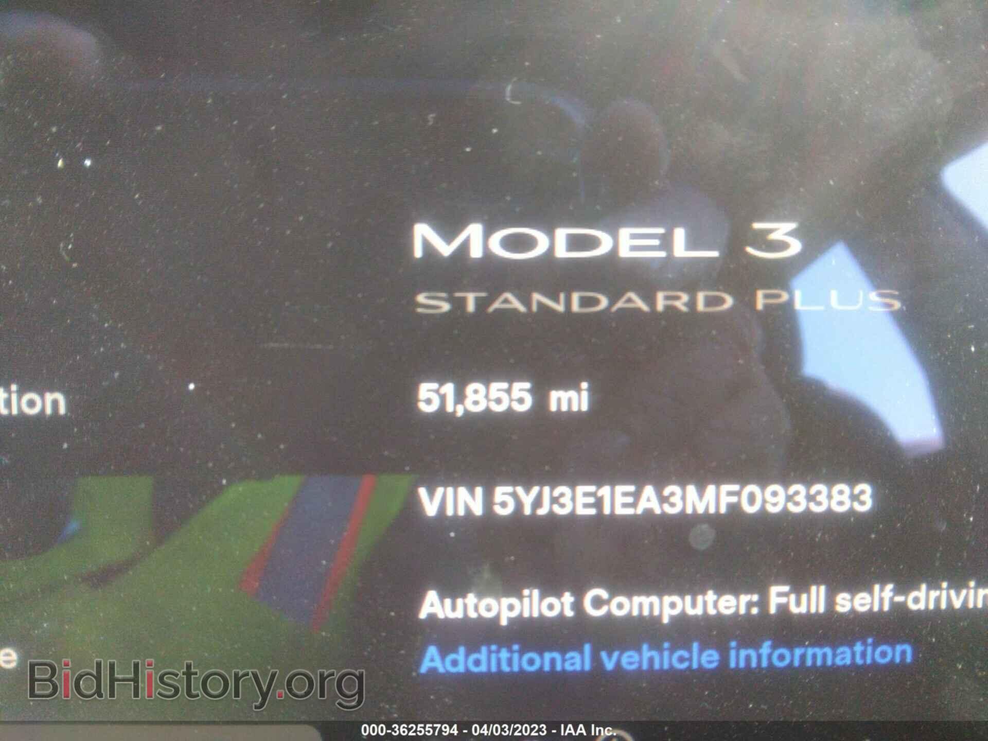 2021 TESLA MODEL 3 - VIN: 5YJ3E1EA3MF093383 - Photo 7