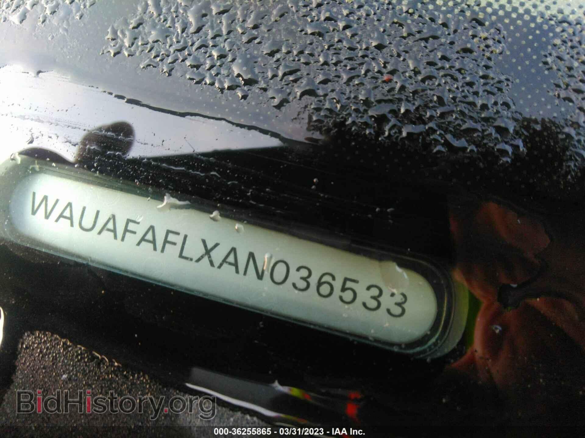 2010 AUDI A4 - VIN: WAUAFAFLXAN036533 - Фото 9
