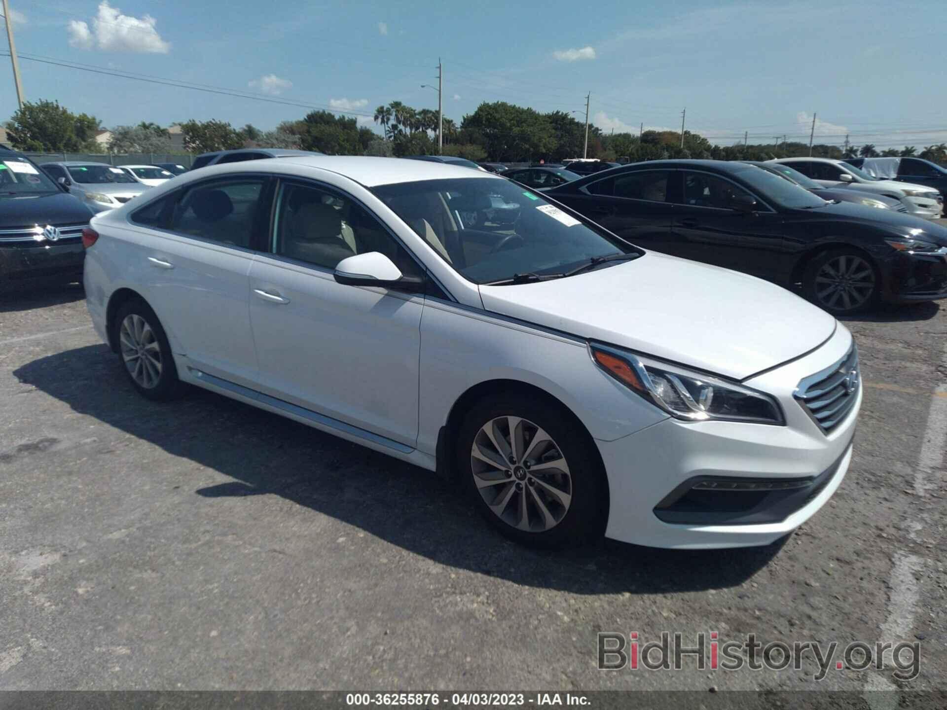 Photo 5NPE34AF3GH284406 - HYUNDAI SONATA 2016