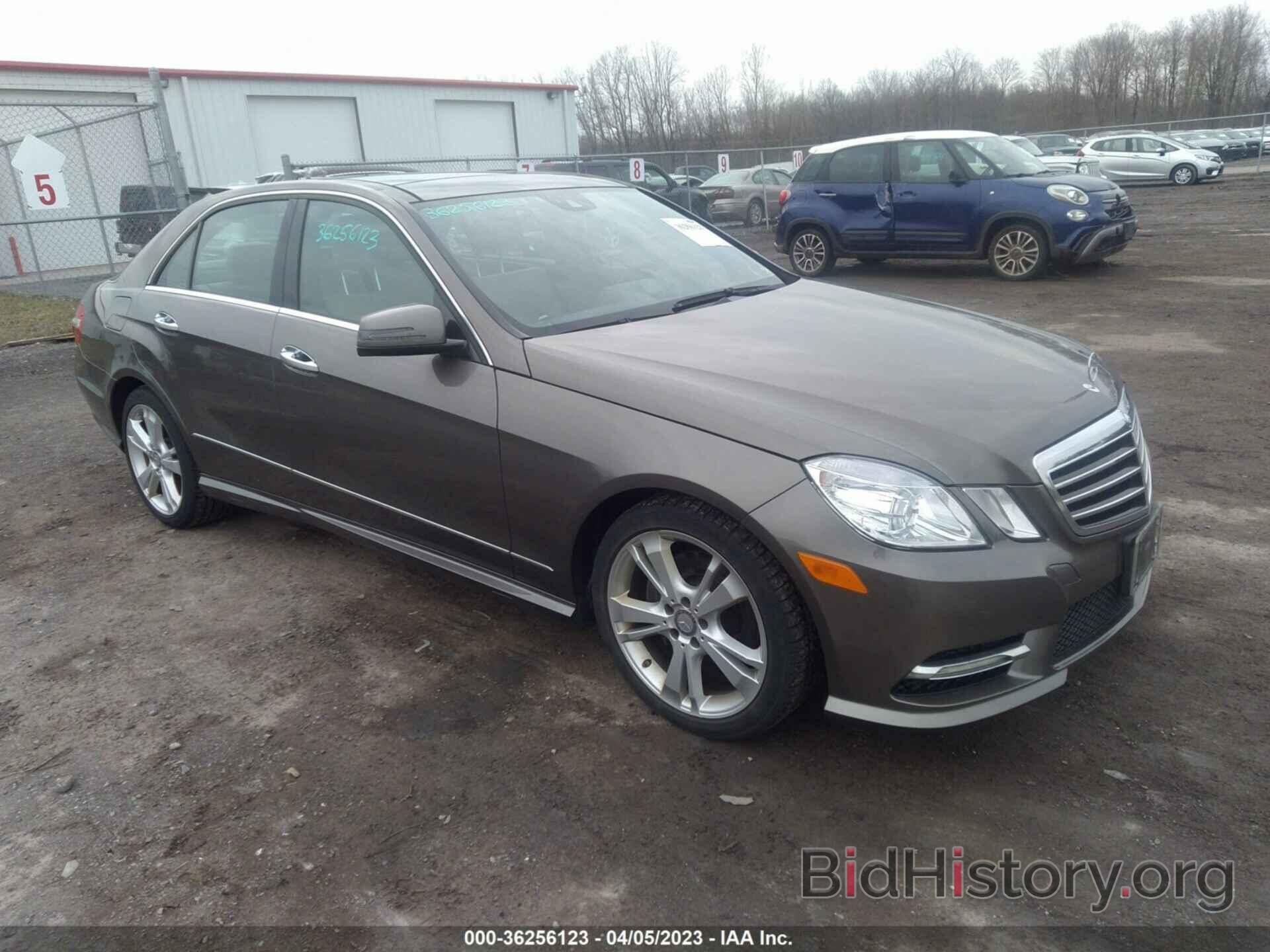 Фотография WDDHF8JB7DA762327 - MERCEDES-BENZ E-CLASS 2013