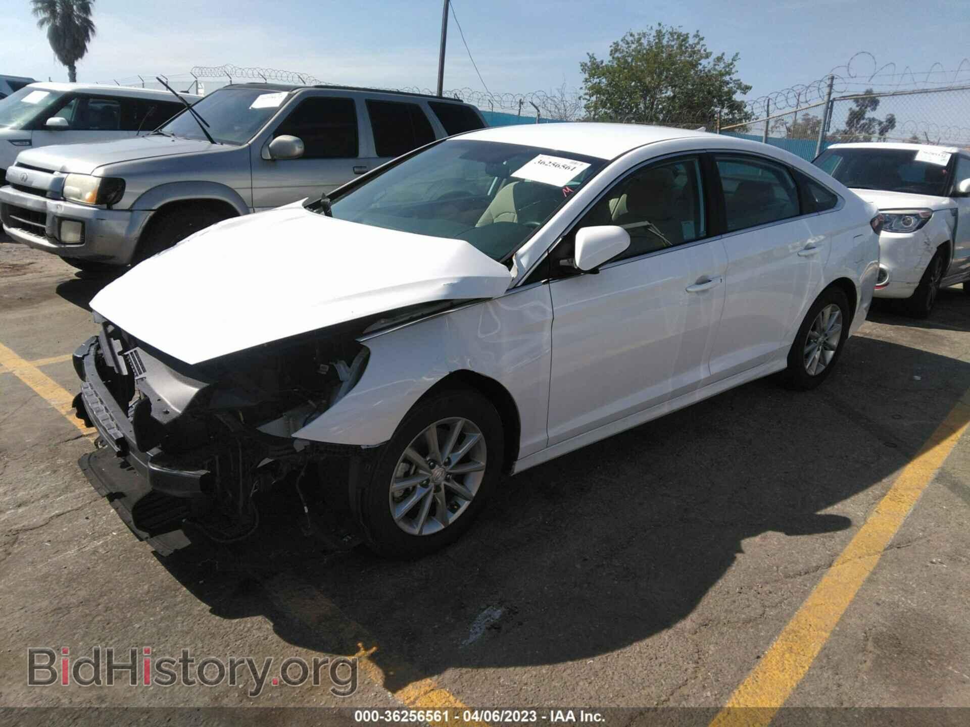 2019 HYUNDAI SONATA - VIN: 5NPE24AF3KH754039 - Фото 2