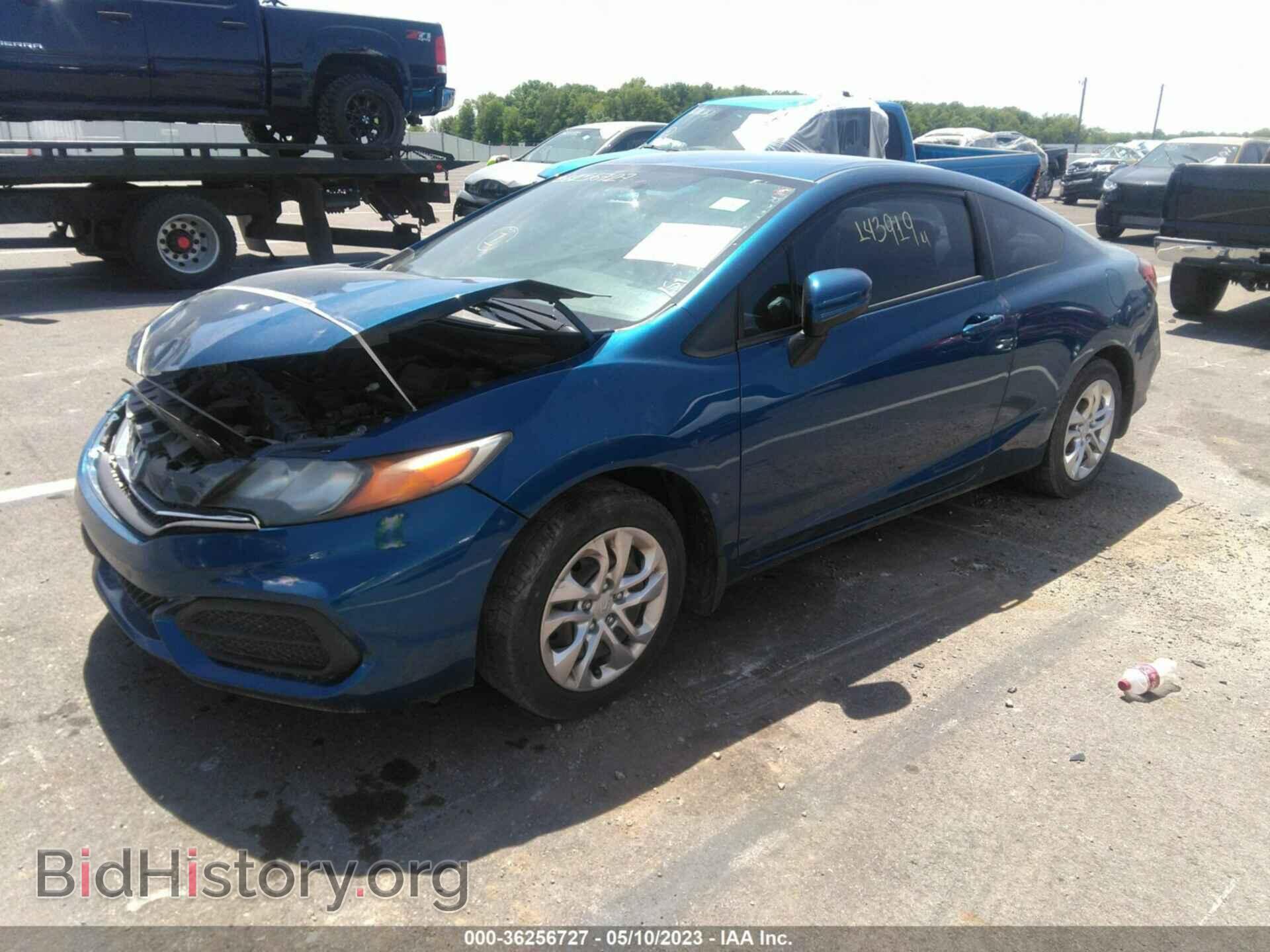 2014 HONDA CIVIC - VIN: 2HGFG3B57EH512990 - Фото 2
