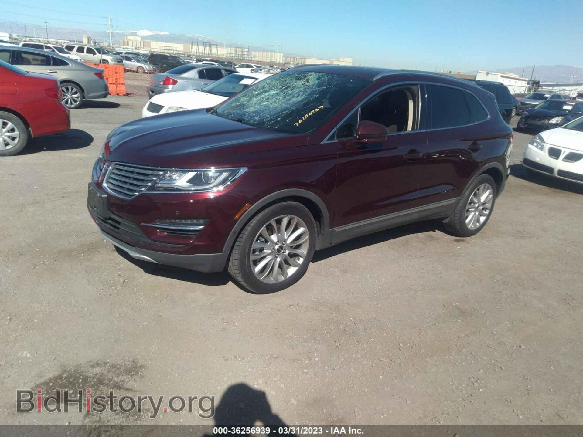 2016 LINCOLN MKC - VIN: 5LMCJ3C90GUJ12041 - Фото 2