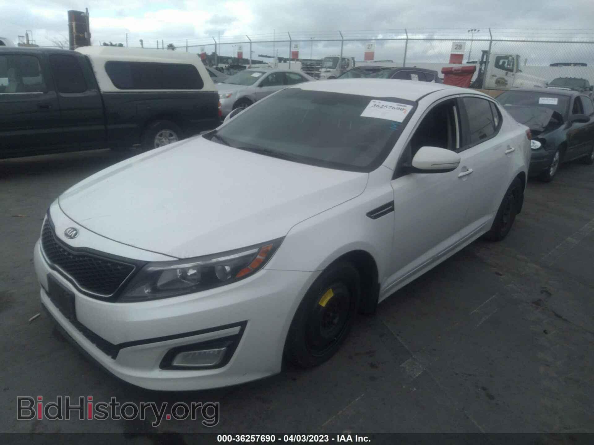2015 KIA OPTIMA - VIN: KNAGM4A75F5565410 - Фото 2