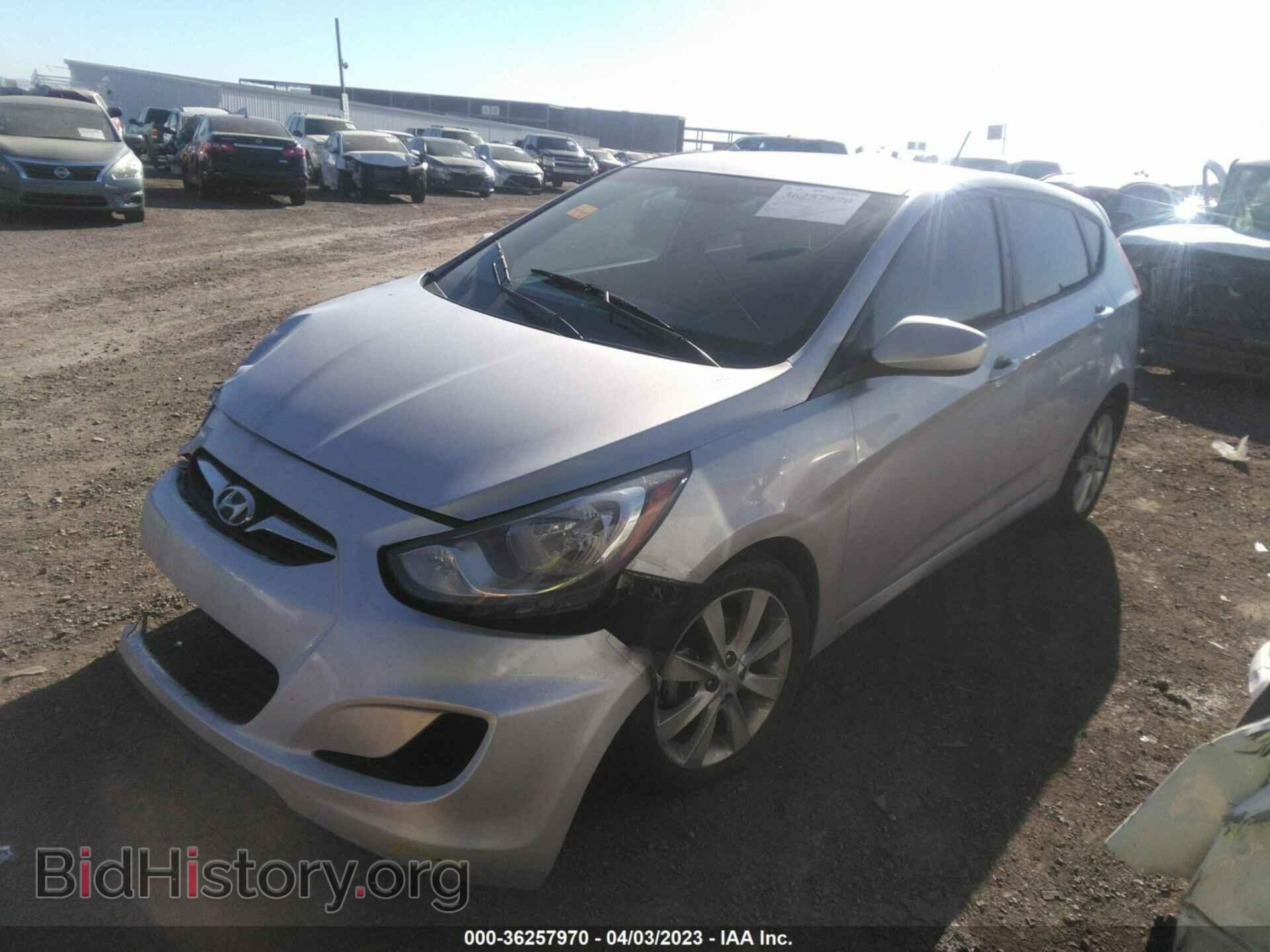 2012 HYUNDAI ACCENT - VIN: KMHCU5AE4CU041393 - Фото 2