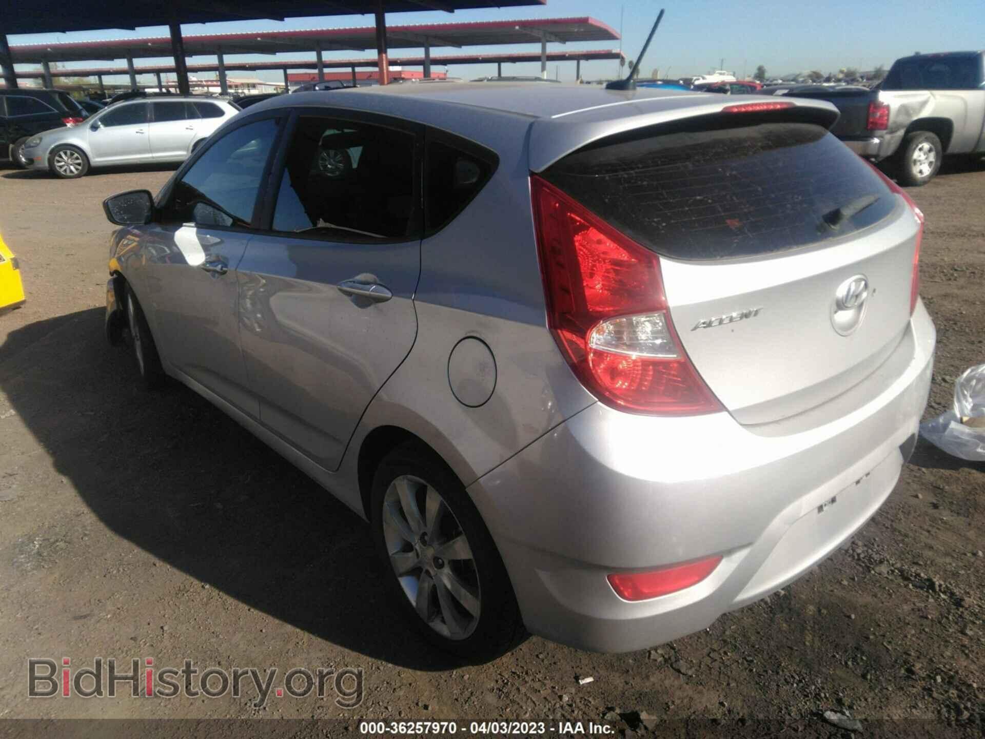 2012 HYUNDAI ACCENT - VIN: KMHCU5AE4CU041393 - Фото 3