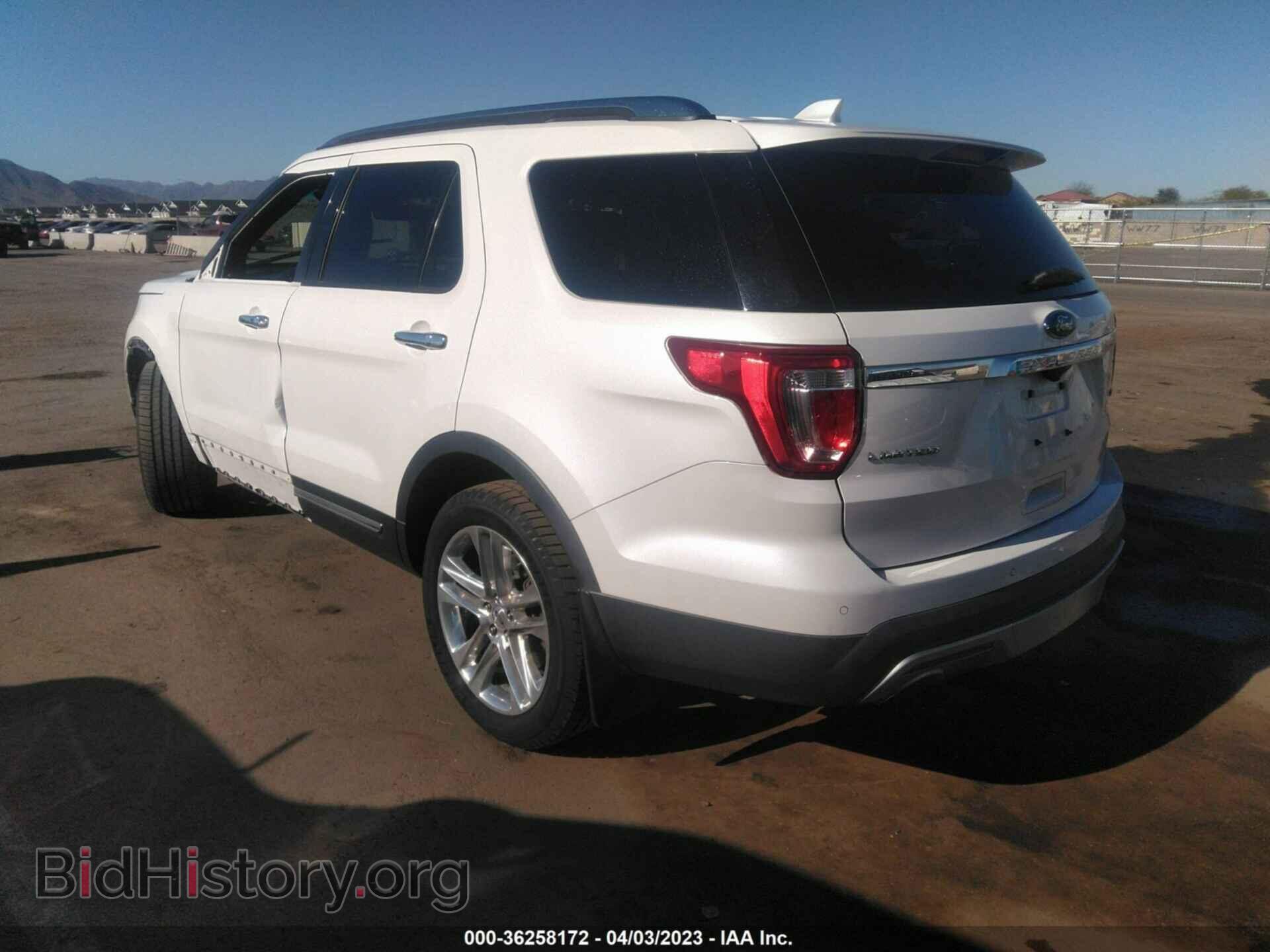 2016 FORD EXPLORER - VIN: 1FM5K8F82GGC41194 - Фото 3