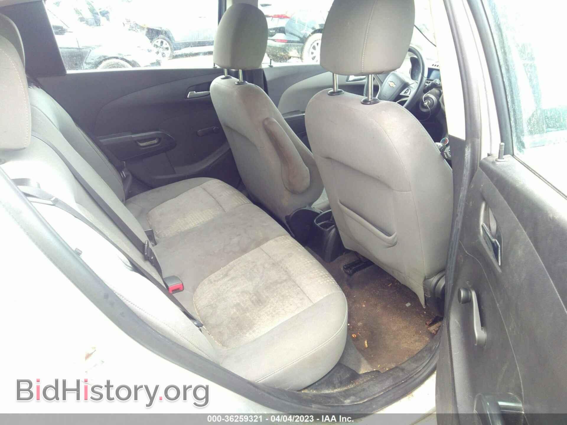 2013 CHEVROLET SONIC - VIN: 1G1JA6SH1D4165036 - Фото 8