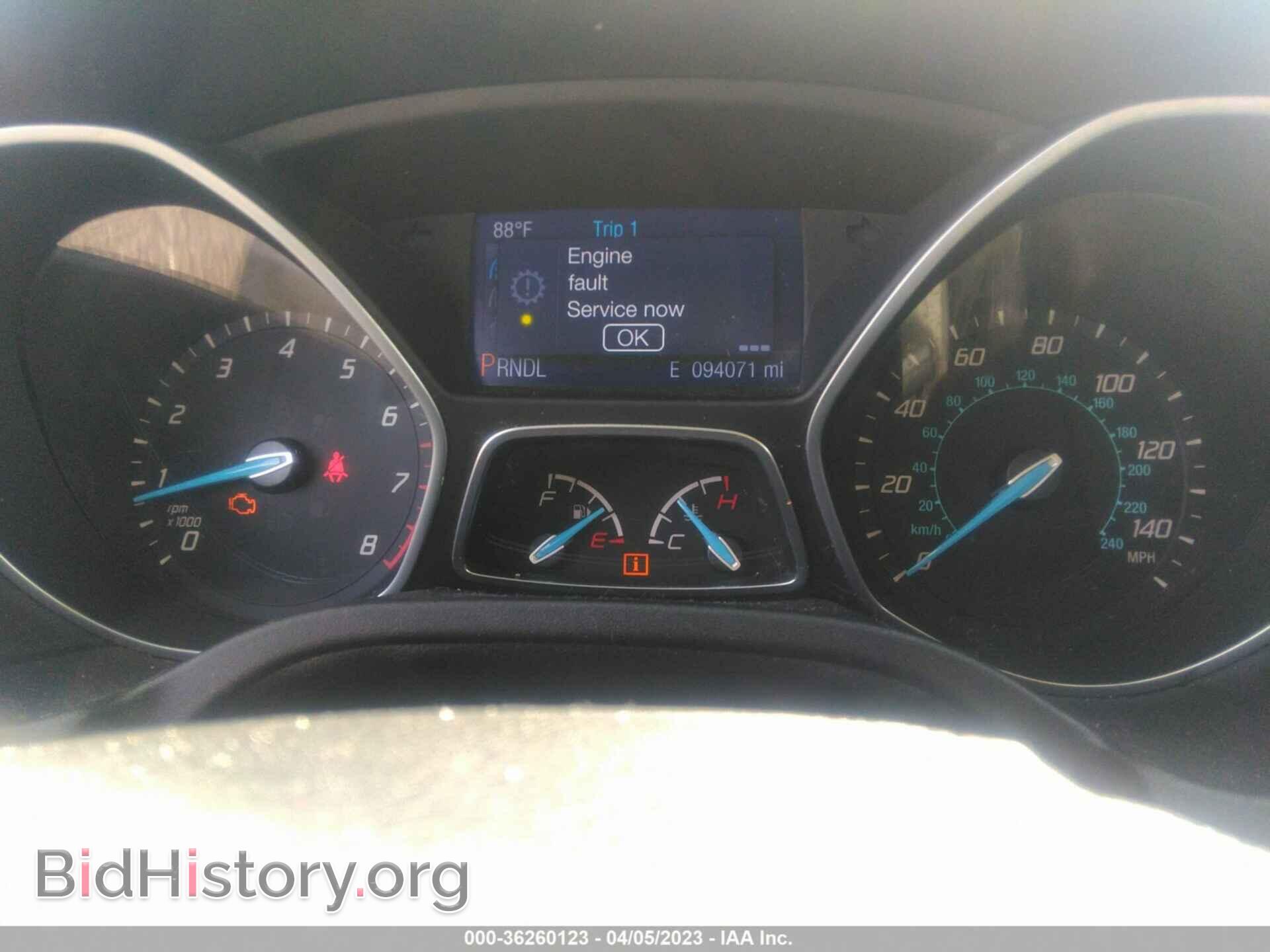 2014 FORD FOCUS - VIN: 1FADP3F21EL171391 - Фото 7