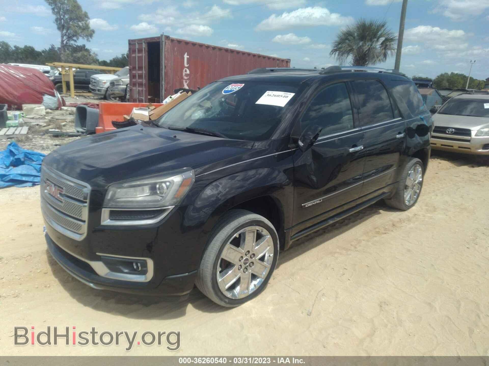 2015 GMC ACADIA - VIN: 1GKKRTKD6FJ180429 - Фото 2