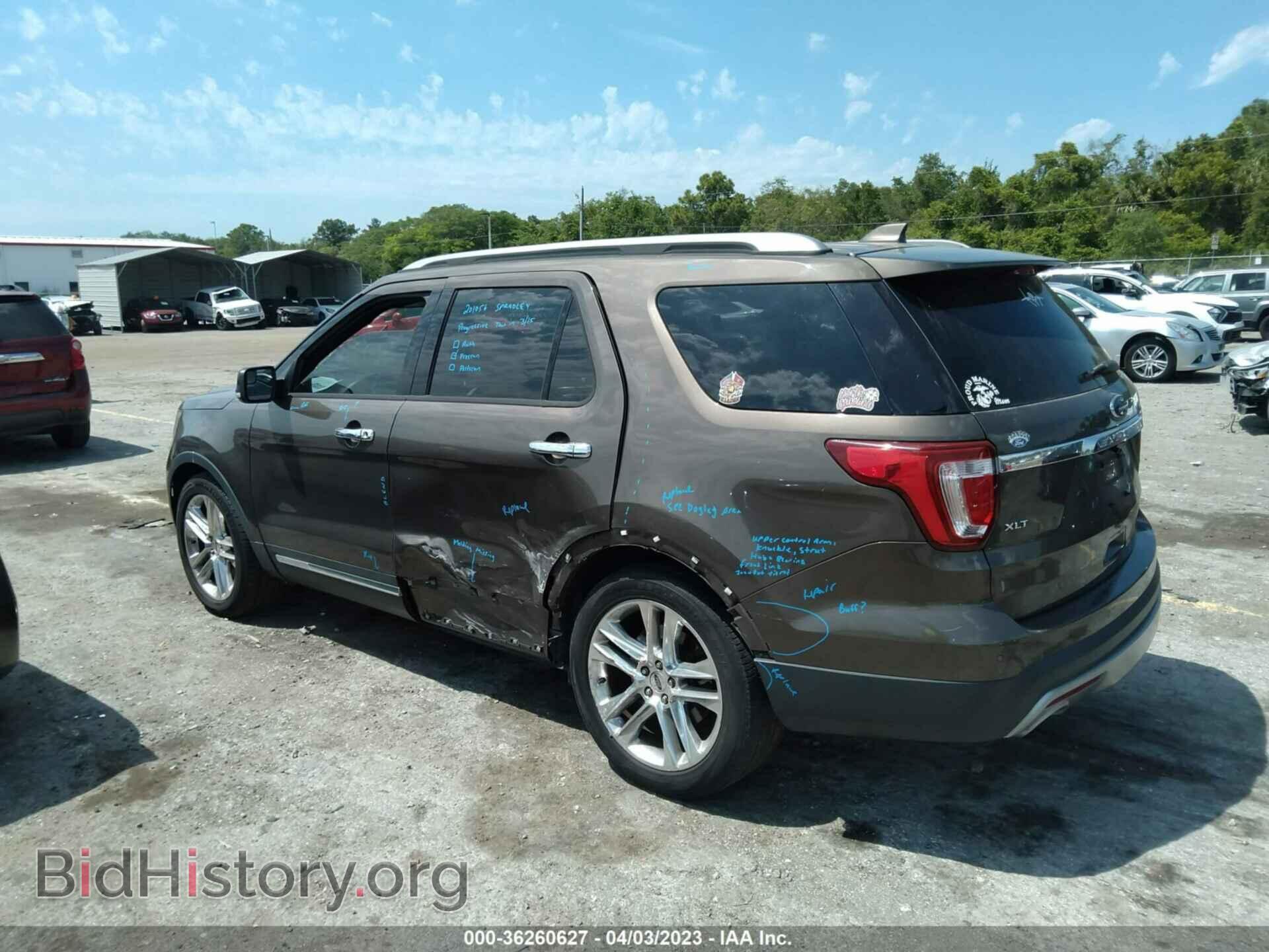 2016 FORD EXPLORER - VIN: 1FM5K7D88GGC11114 - Фото 3