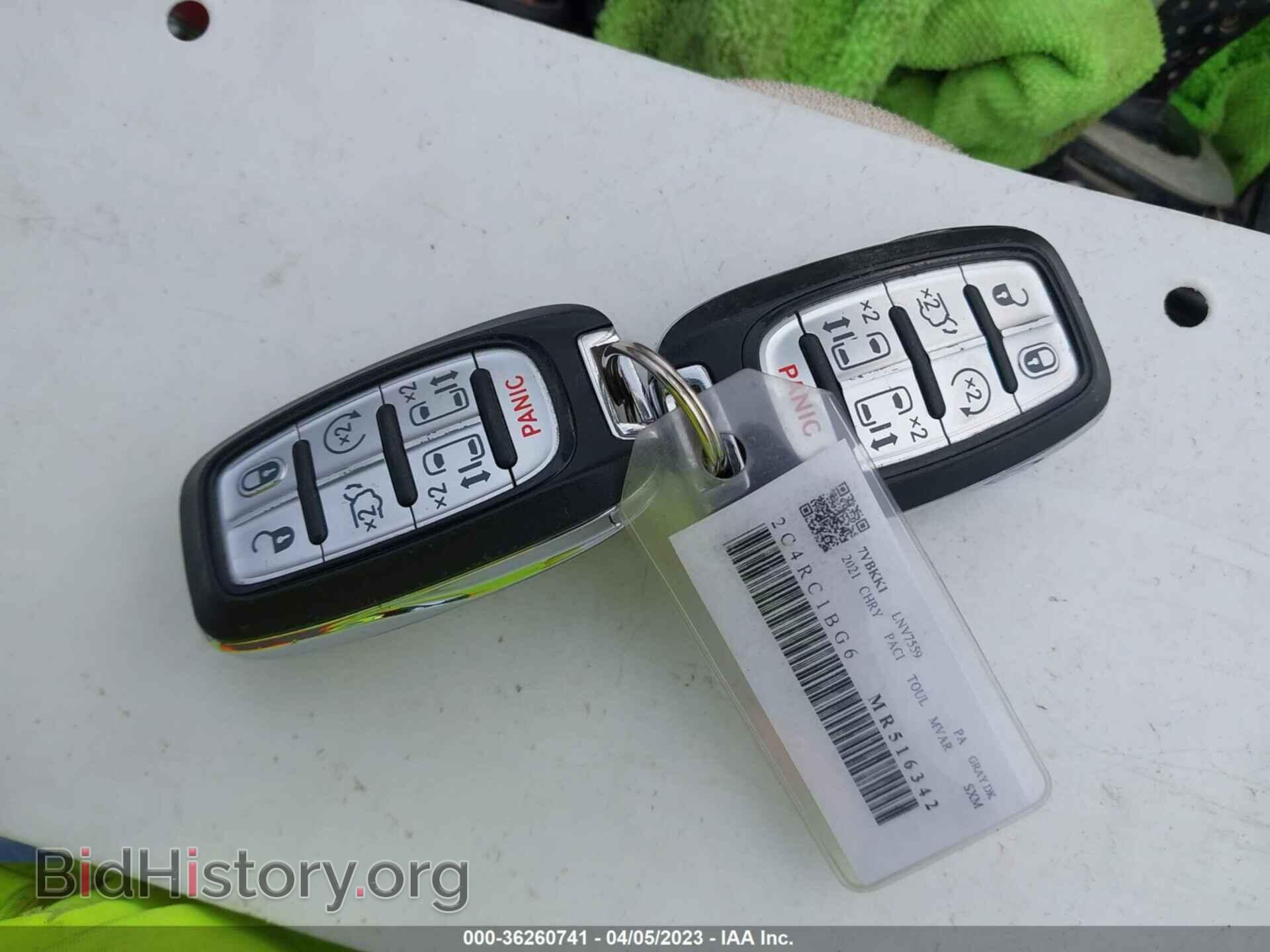 2021 CHRYSLER PACIFICA - VIN: 2C4RC1BG6MR516342 - Фото 11