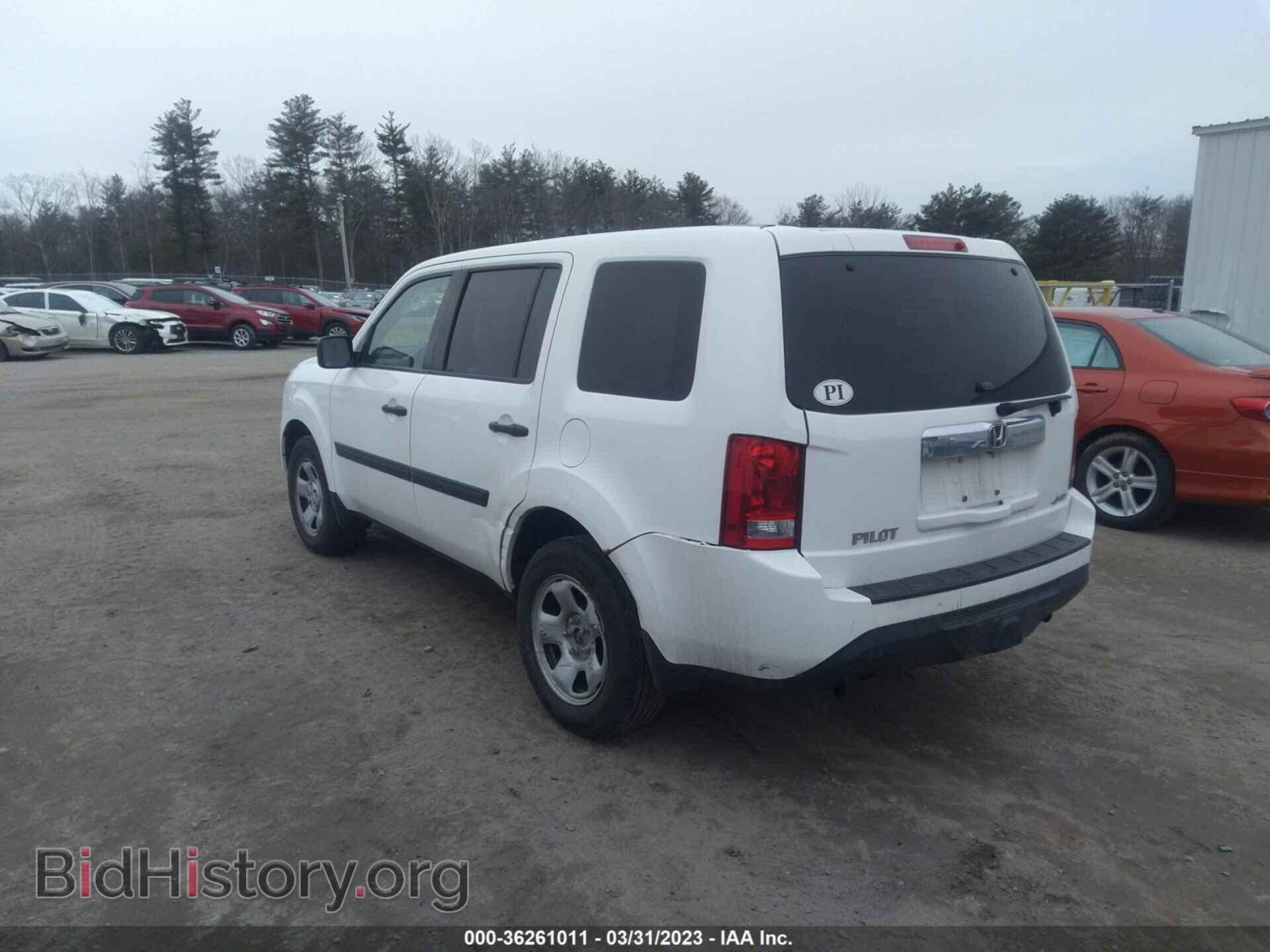2013 HONDA PILOT - VIN: 5FNYF4H2XDB013294 - Photo 3