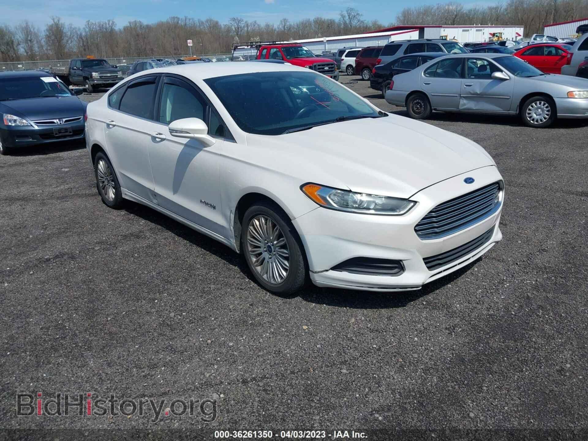 Фотография 3FA6P0LU2ER198016 - FORD FUSION 2014