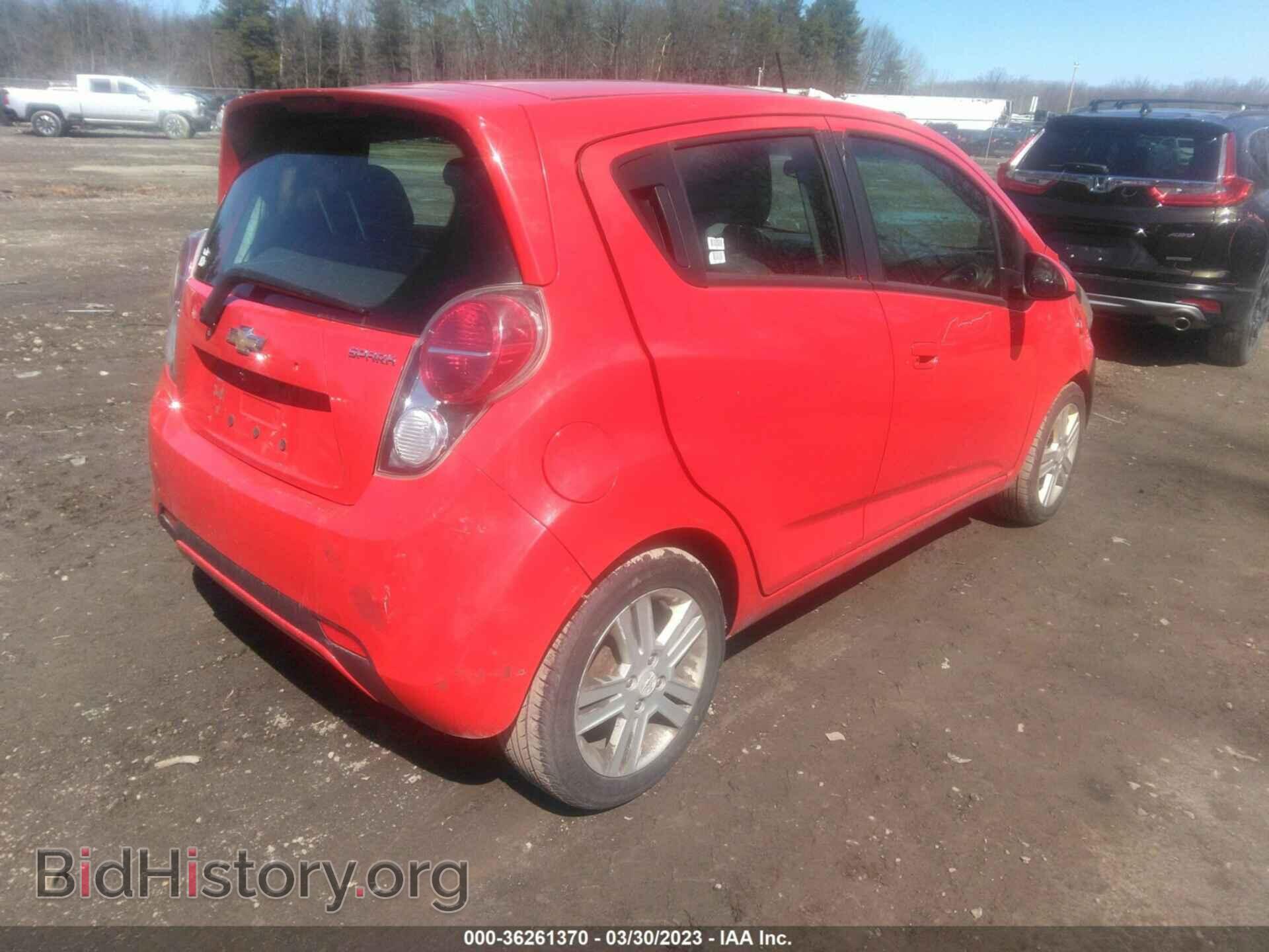 2014 CHEVROLET SPARK - VIN: KL8CD6S91EC554050 - Фото 4