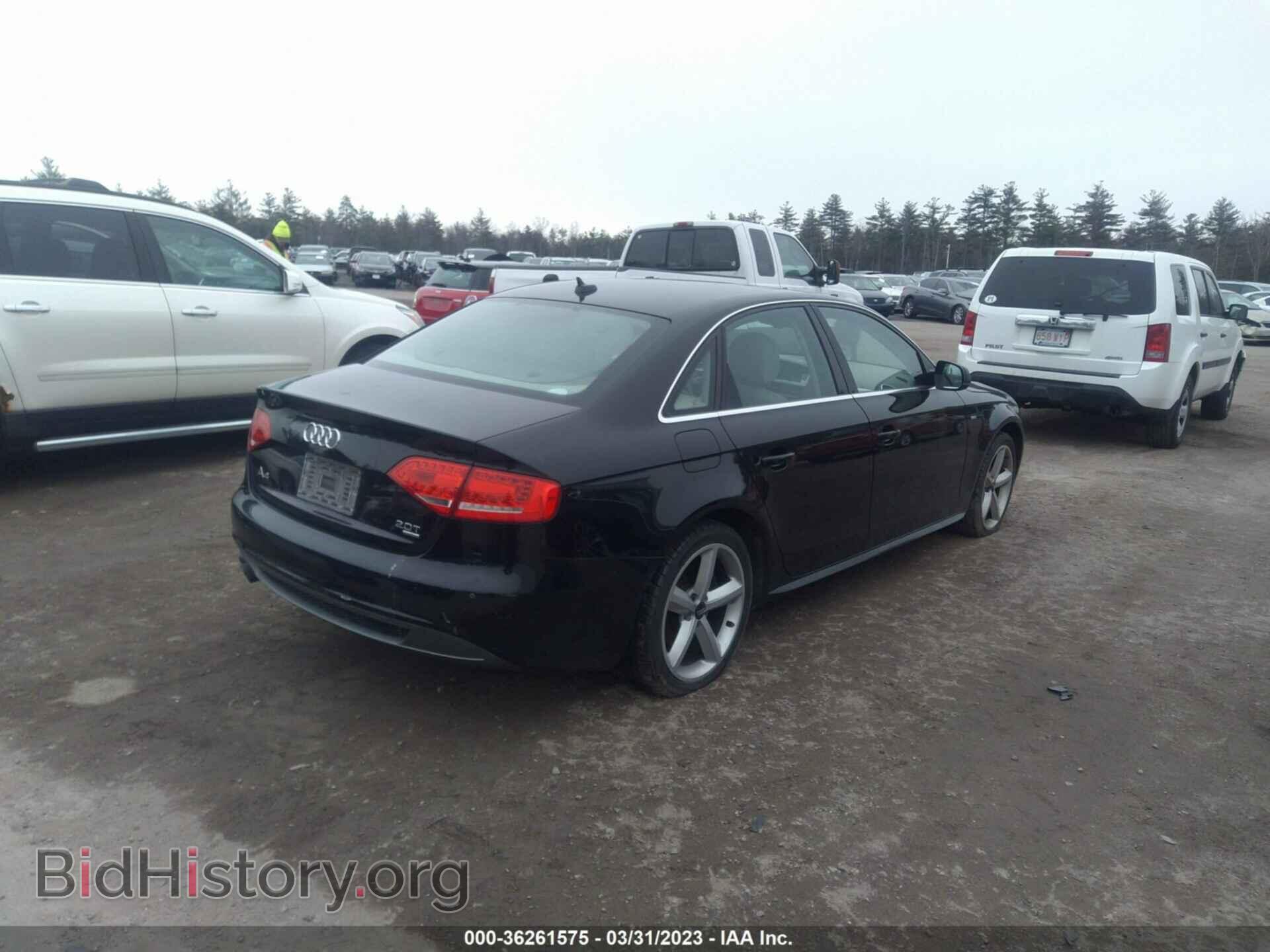 2012 AUDI A4 - VIN: WAUFFAFL6CN006034 - Photo 4